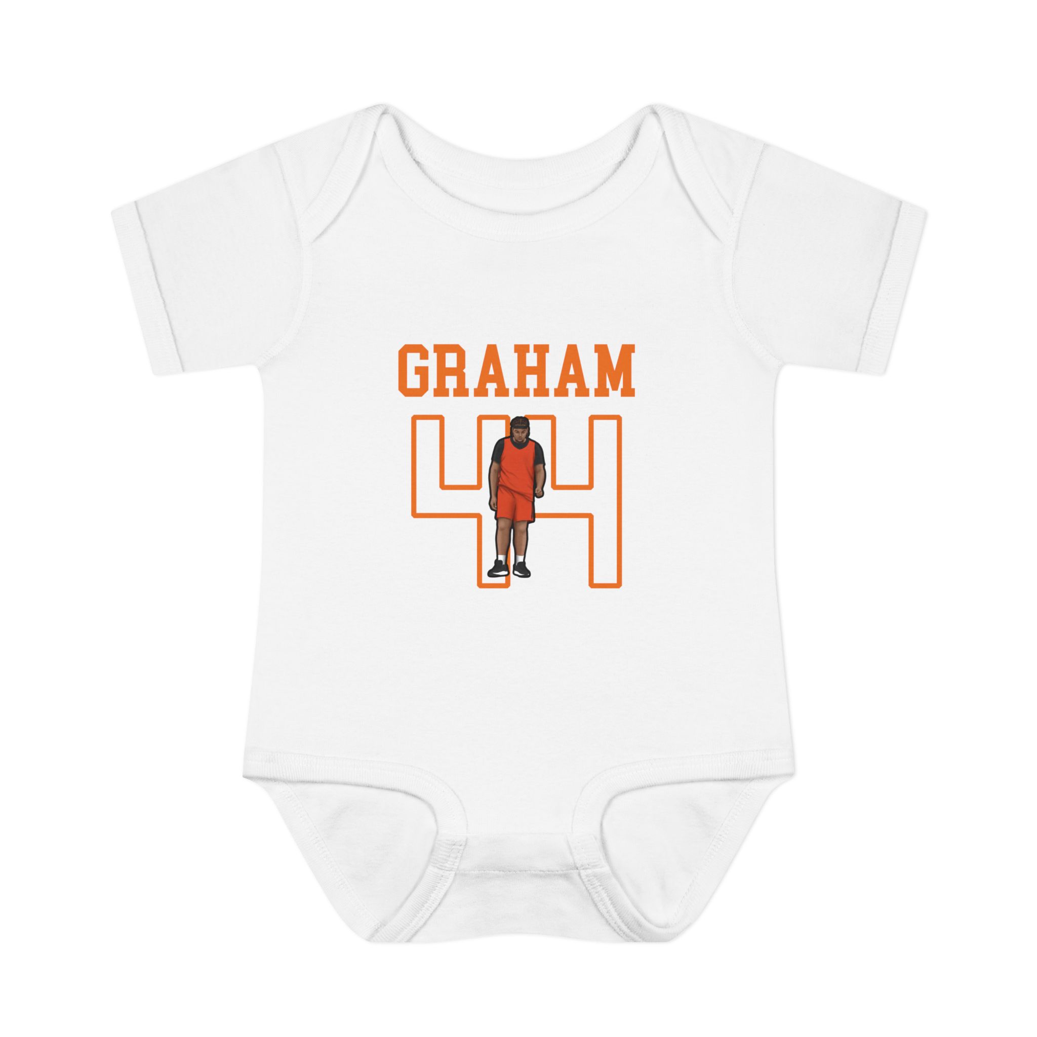 Baby Onesie — character_shirsey in White