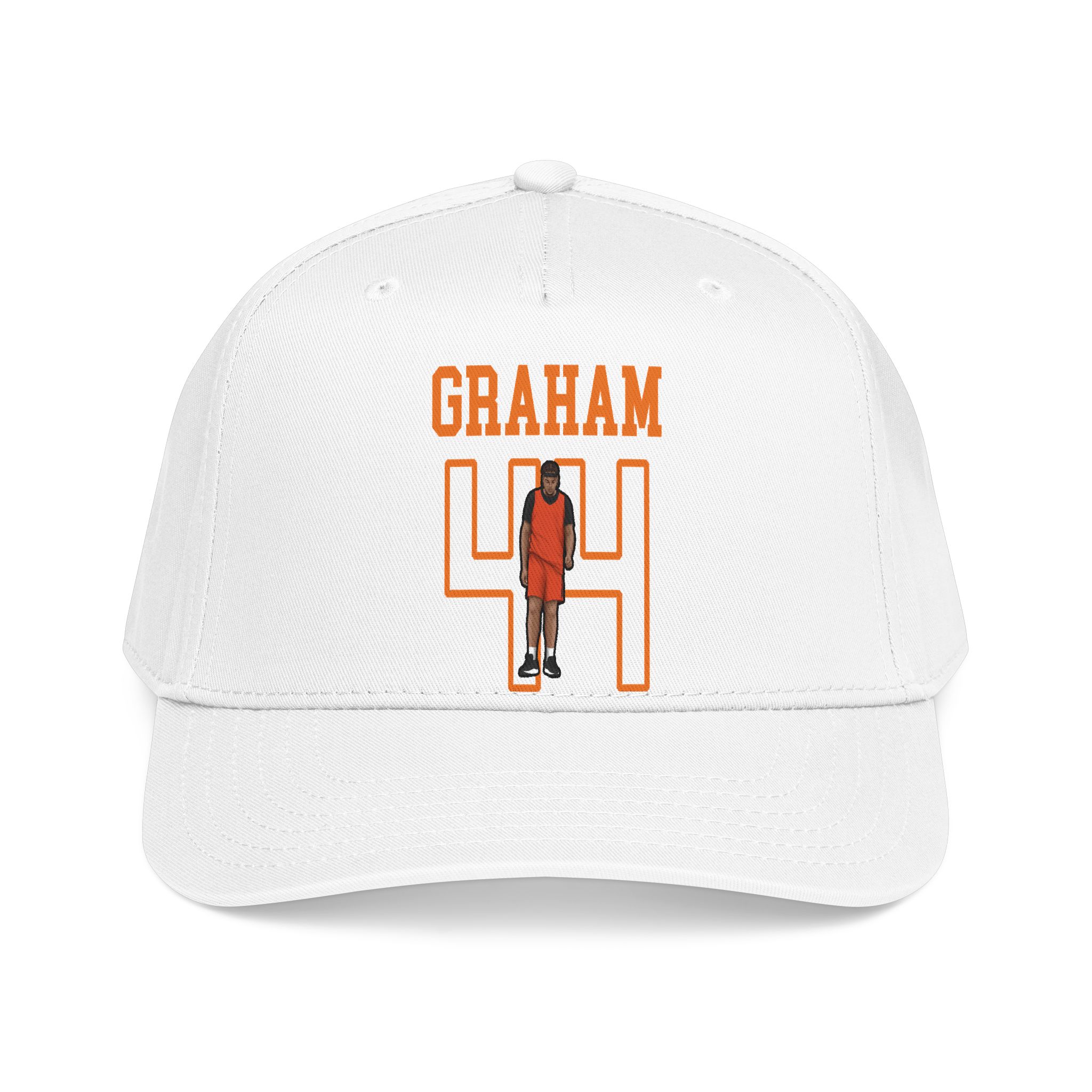 Baseball Cap — character_shirsey in White
