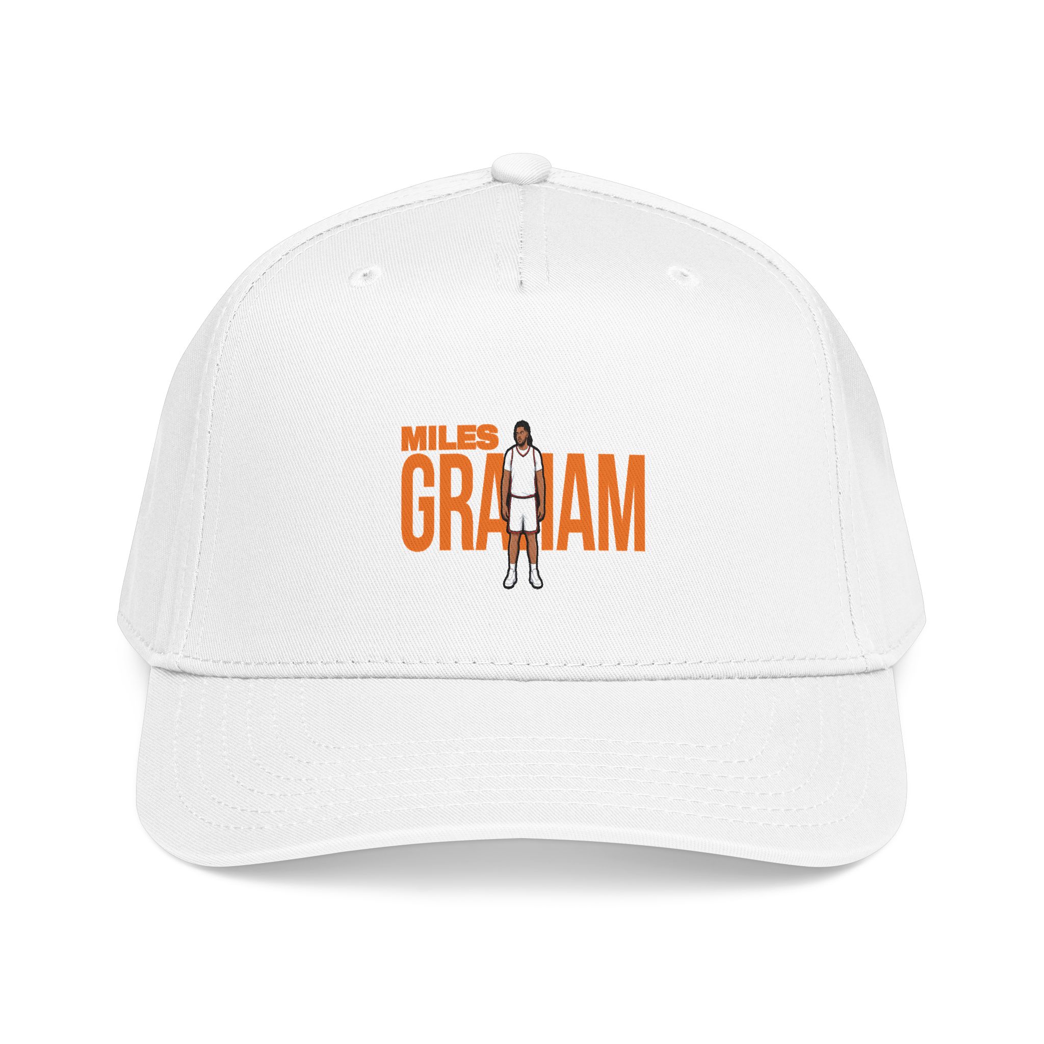 Baseball Cap — character_player_name in White
