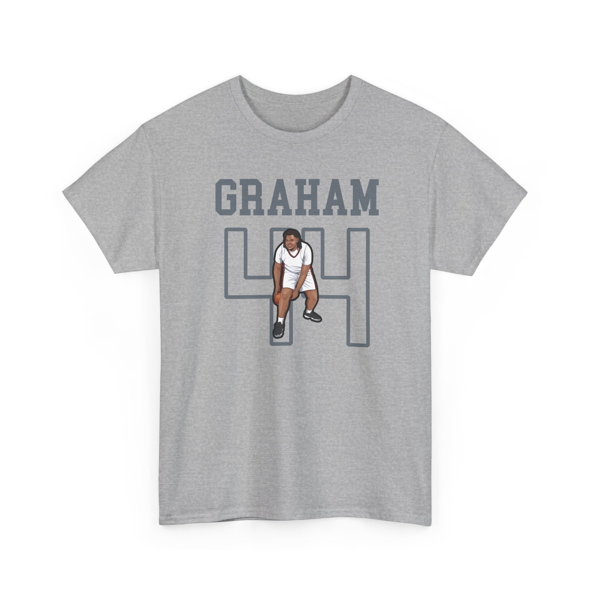 Tee — character_shirsey in Grey