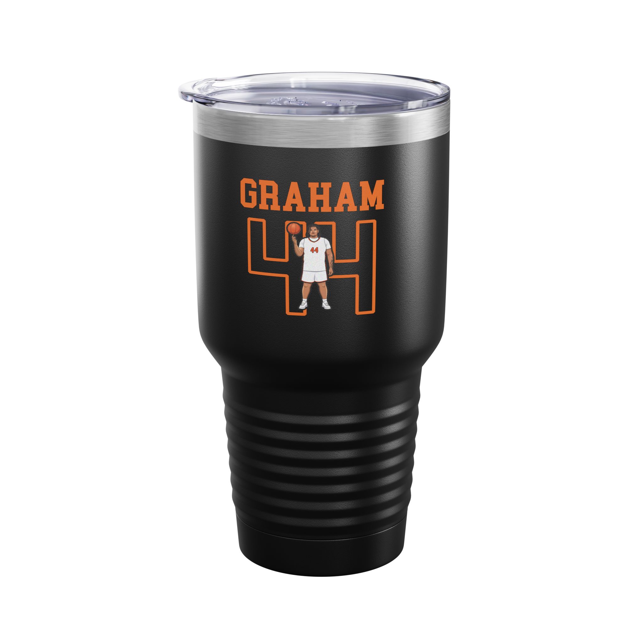 30oz Tumbler — character_shirsey in Black