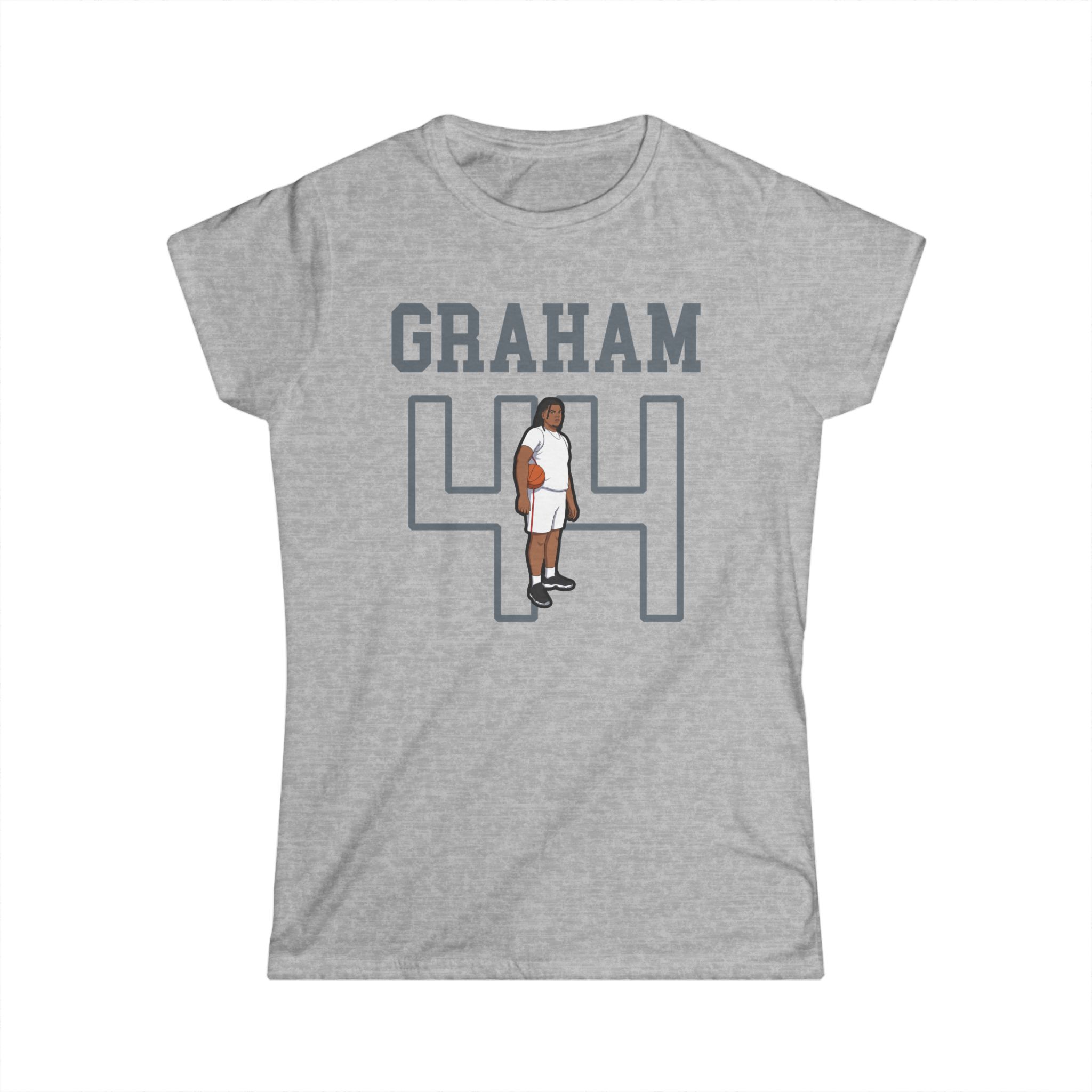 Women's Softstyle Tee — character_shirsey in Grey