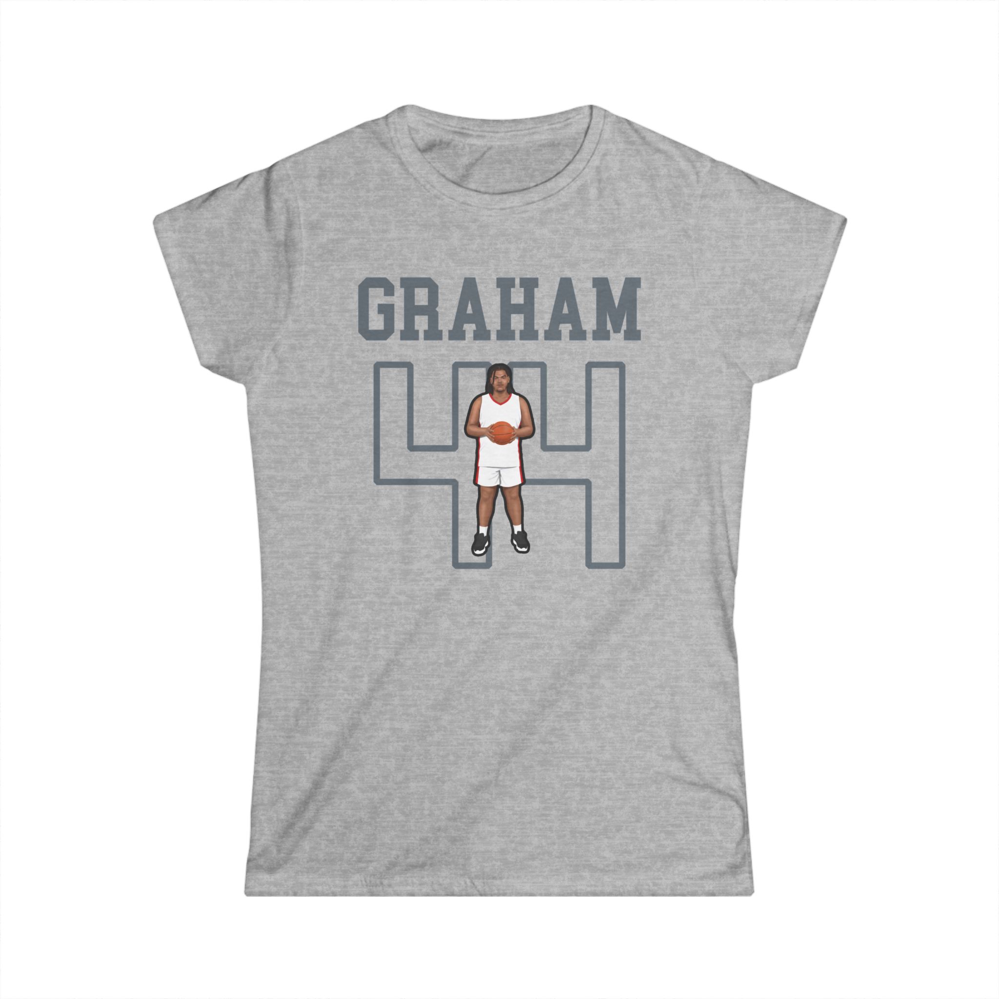 Women's Softstyle Tee — character_shirsey in Grey