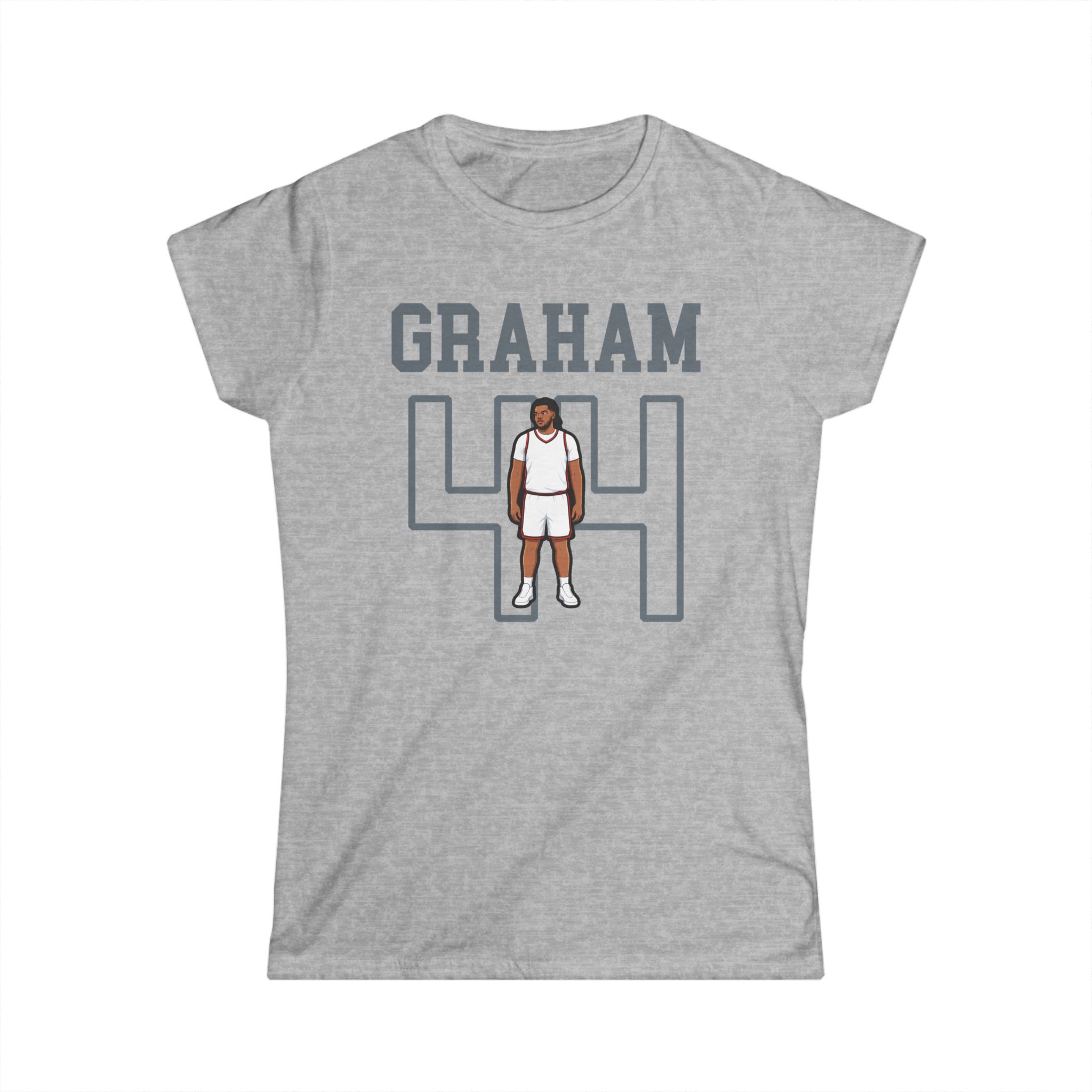 Women's Softstyle Tee — character_shirsey in Grey