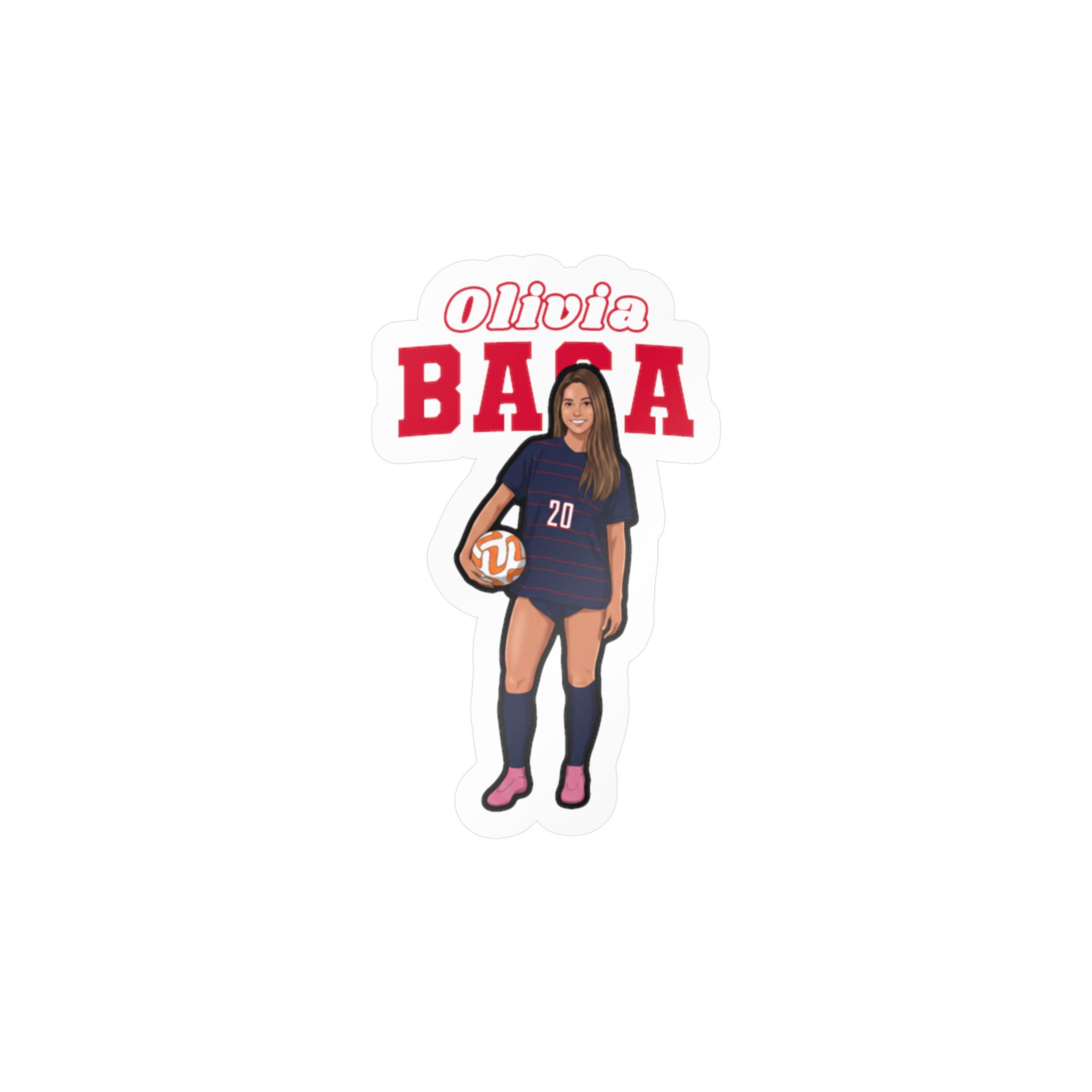 Vinyl Sticker — character_name_arch in Classic