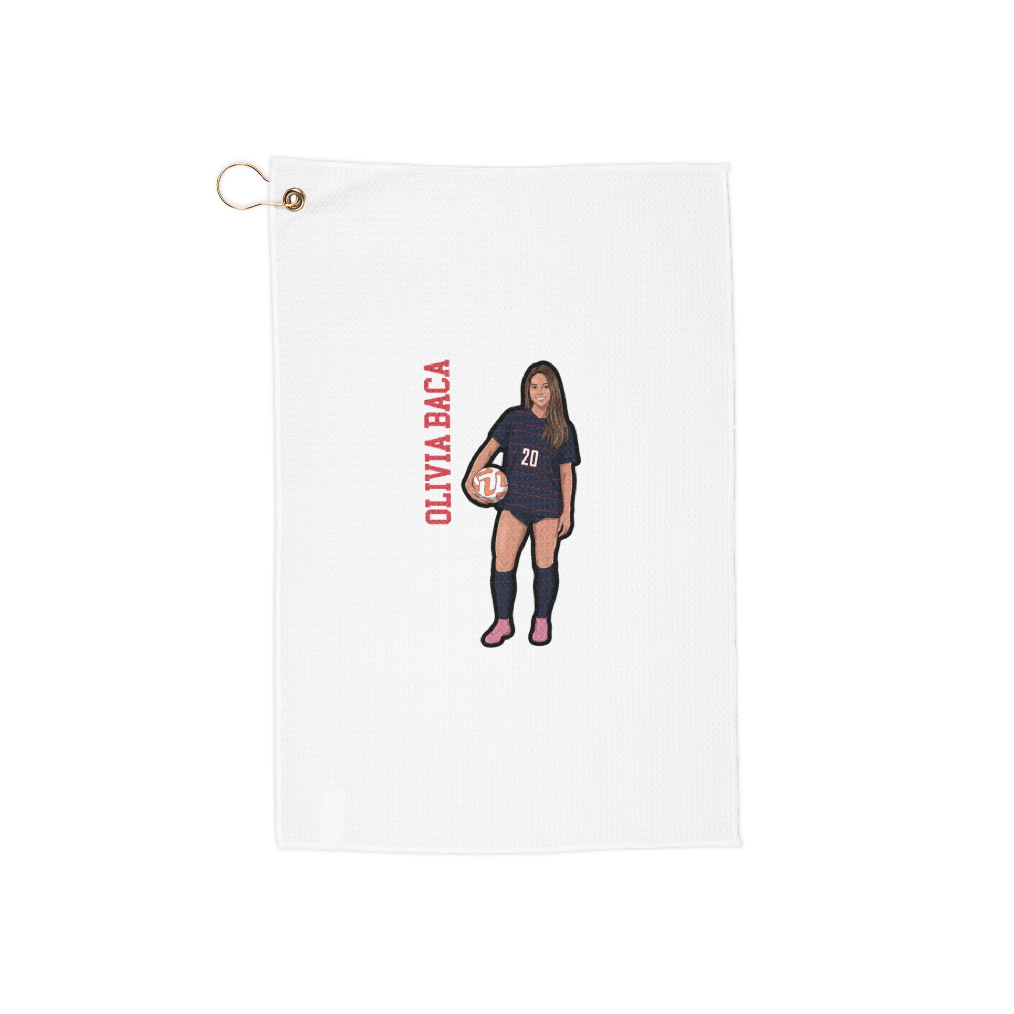 Golf Towel — character_name_vertical in Classic