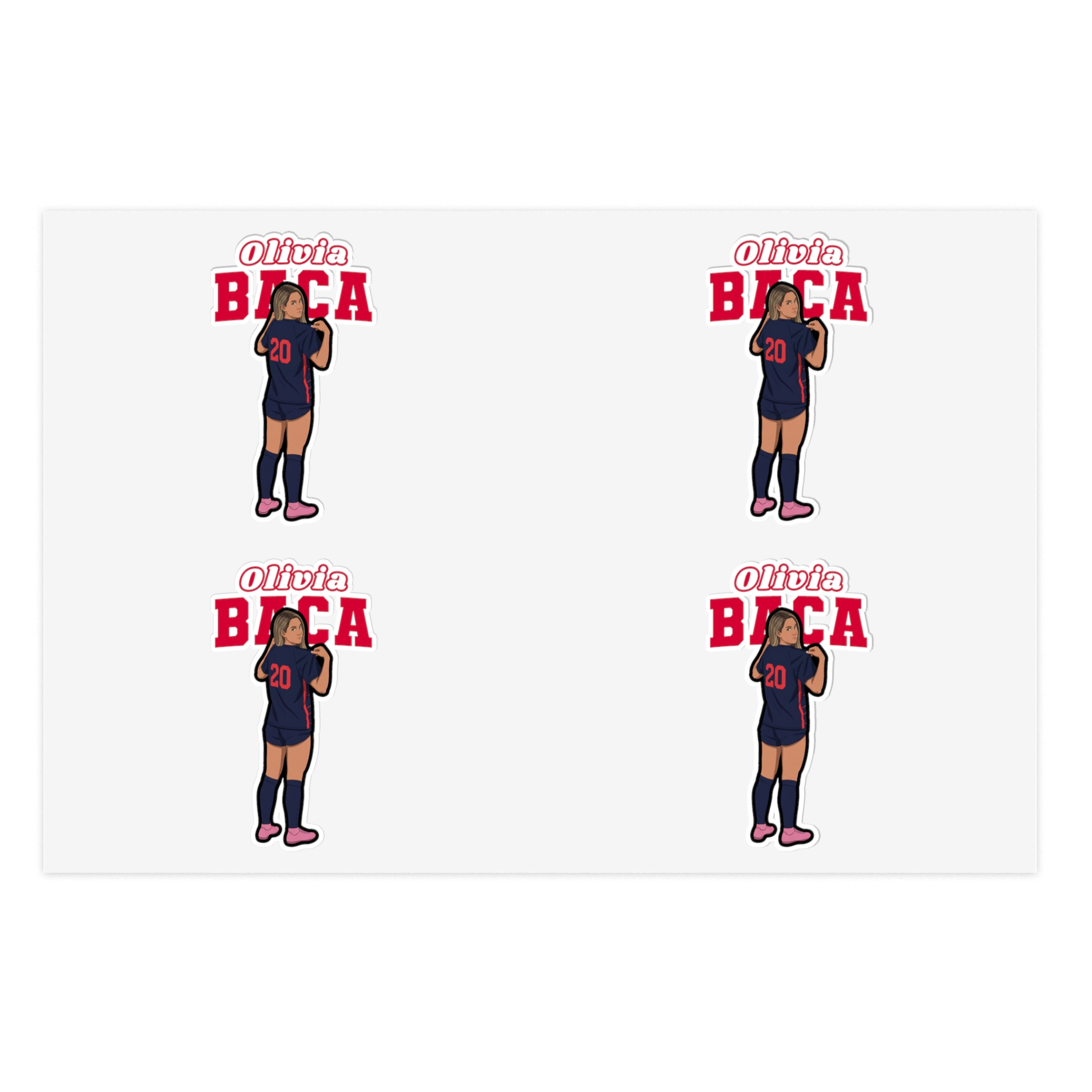 Sticker Sheet — character_name_arch in Classic