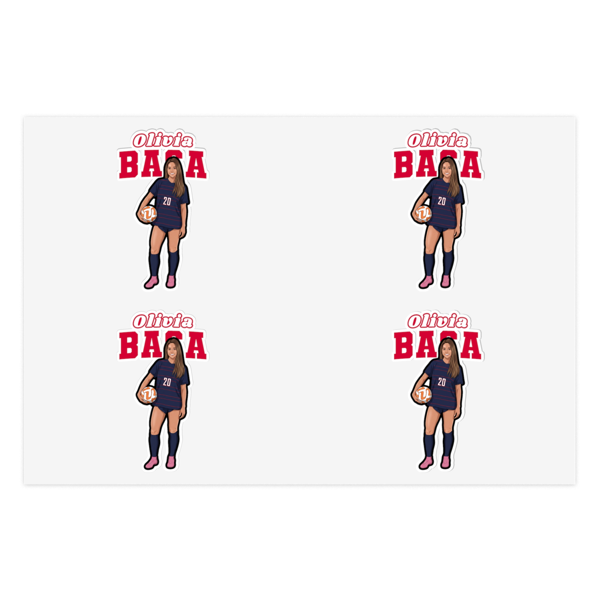 Sticker Sheet — character_name_arch in Classic