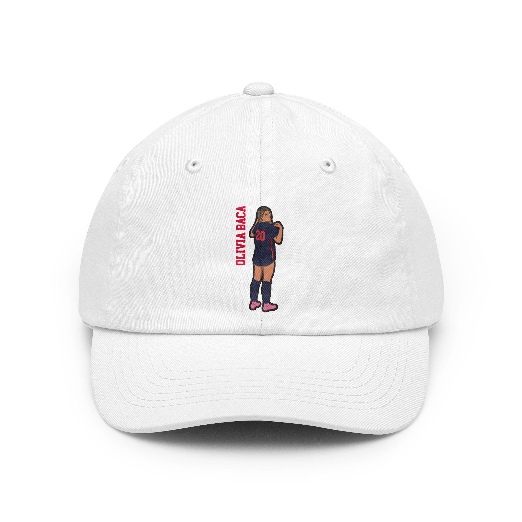 Classic Cap — character_name_vertical in White