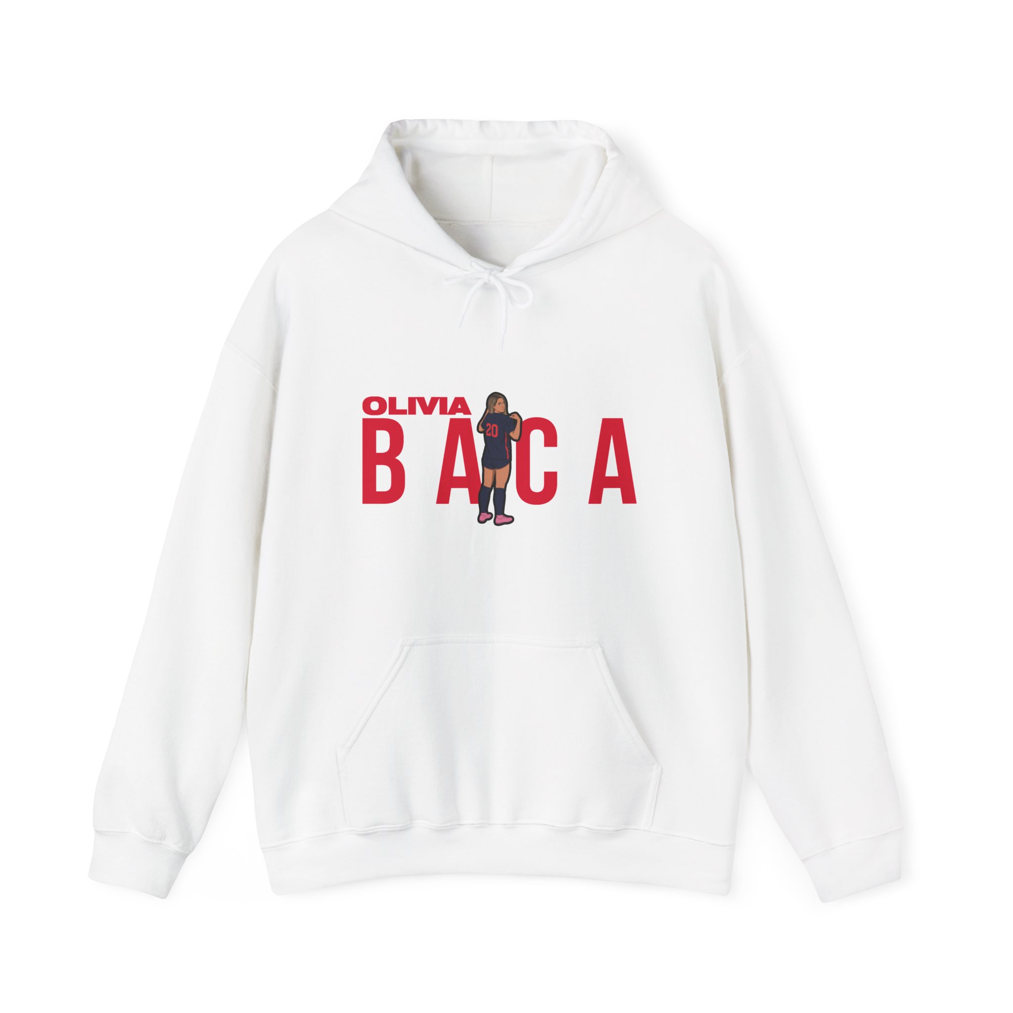 Hoodie — character_player_name in White