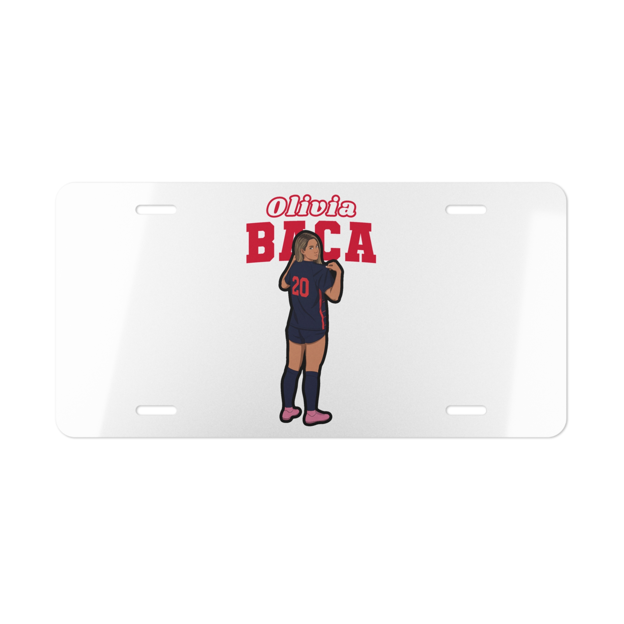 License Plate — character_name_arch in Classic
