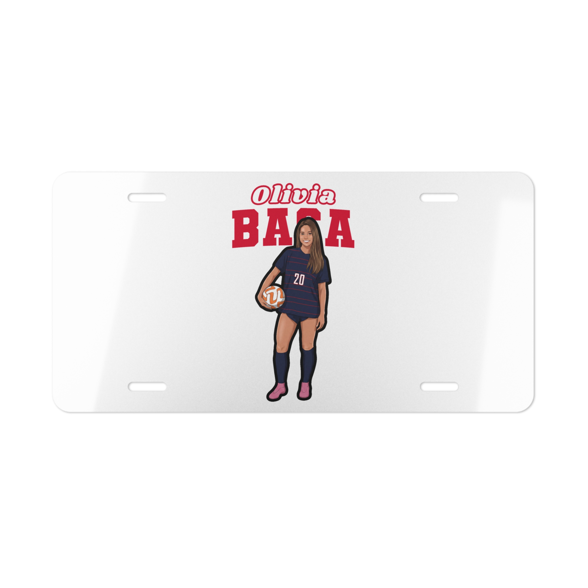 License Plate — character_name_arch in Classic