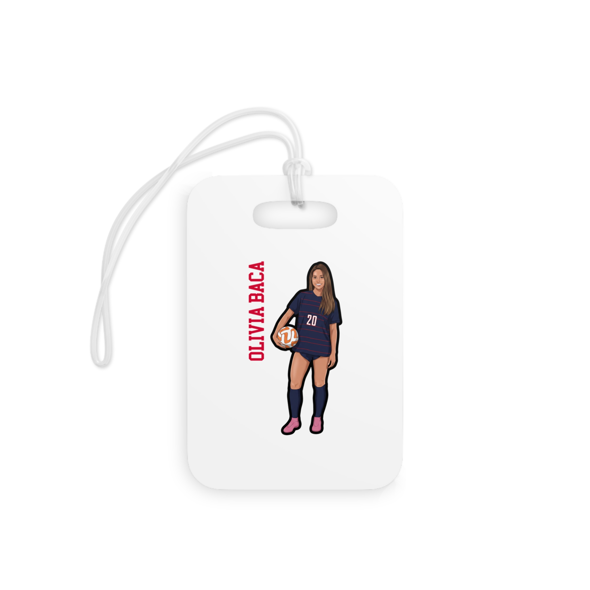 Bag Tag — character_name_vertical in Classic
