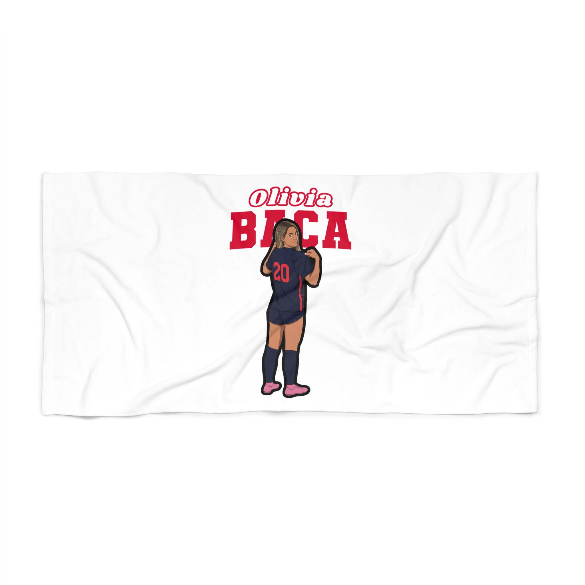 Beach Towel — character_name_arch in Classic