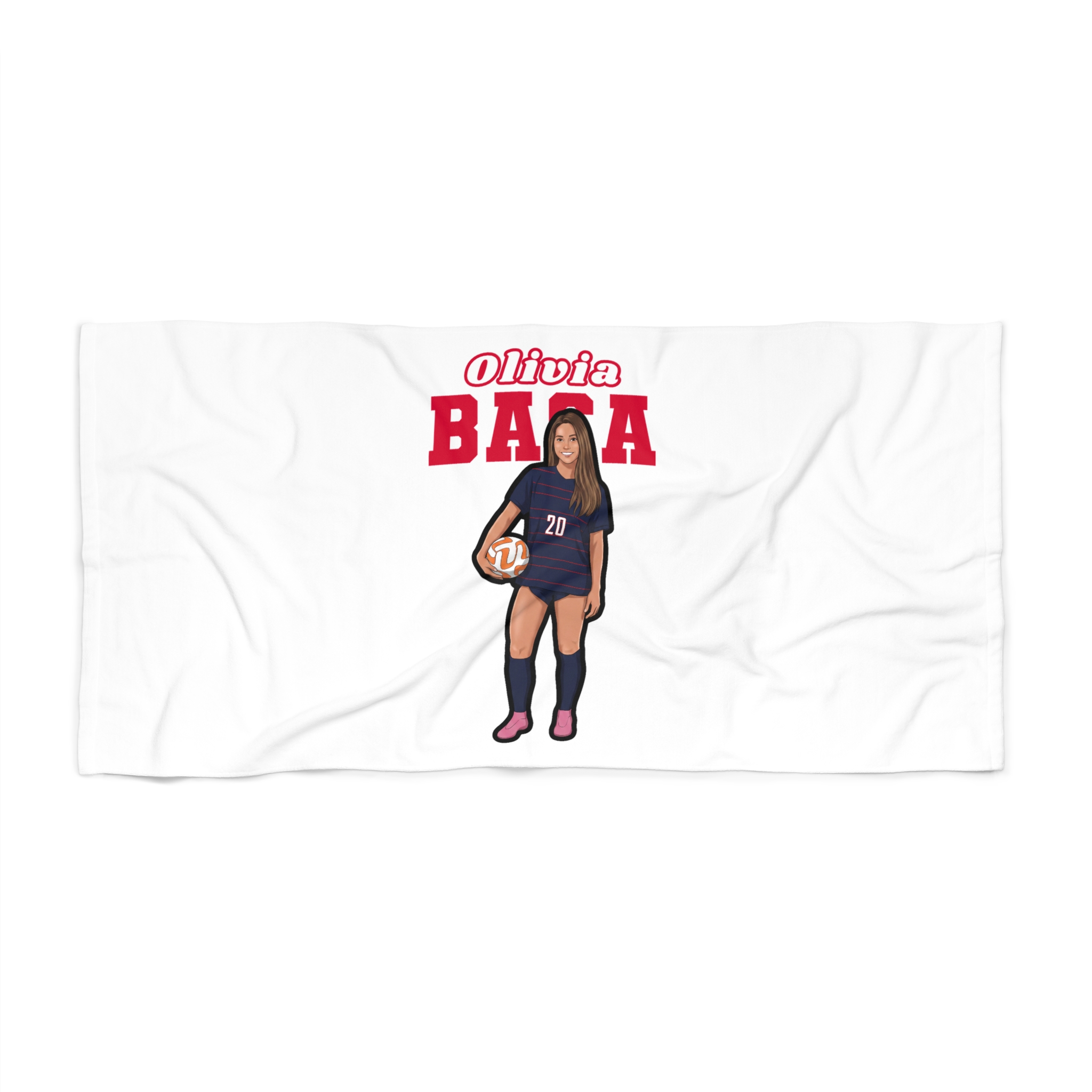 Beach Towel — character_name_arch in Classic