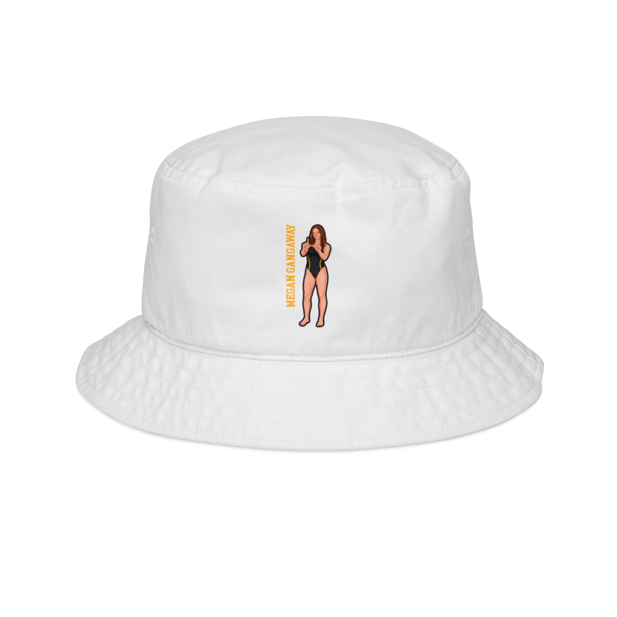 Bucket Hat — character_name_vertical in White