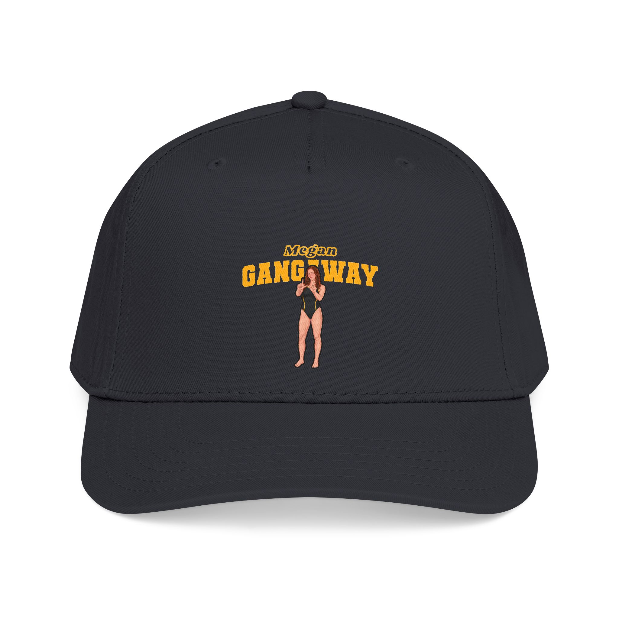 Baseball Cap — character_name_arch in Black