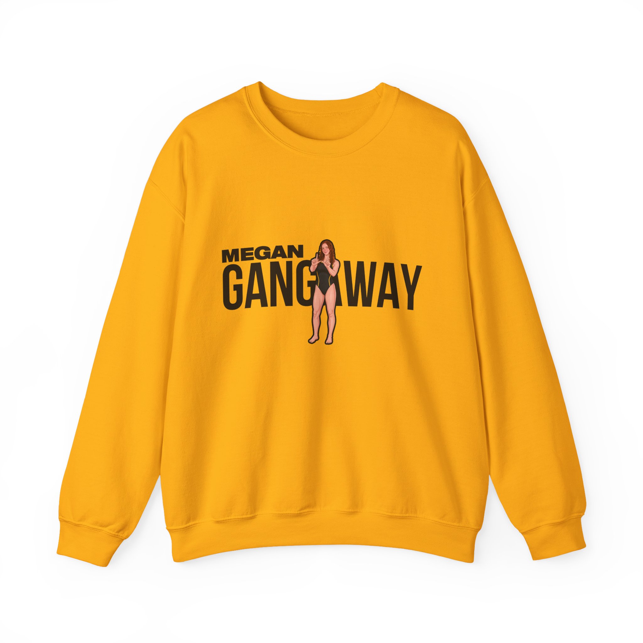 Crewneck Sweatshirt — character_player_name in Gold
