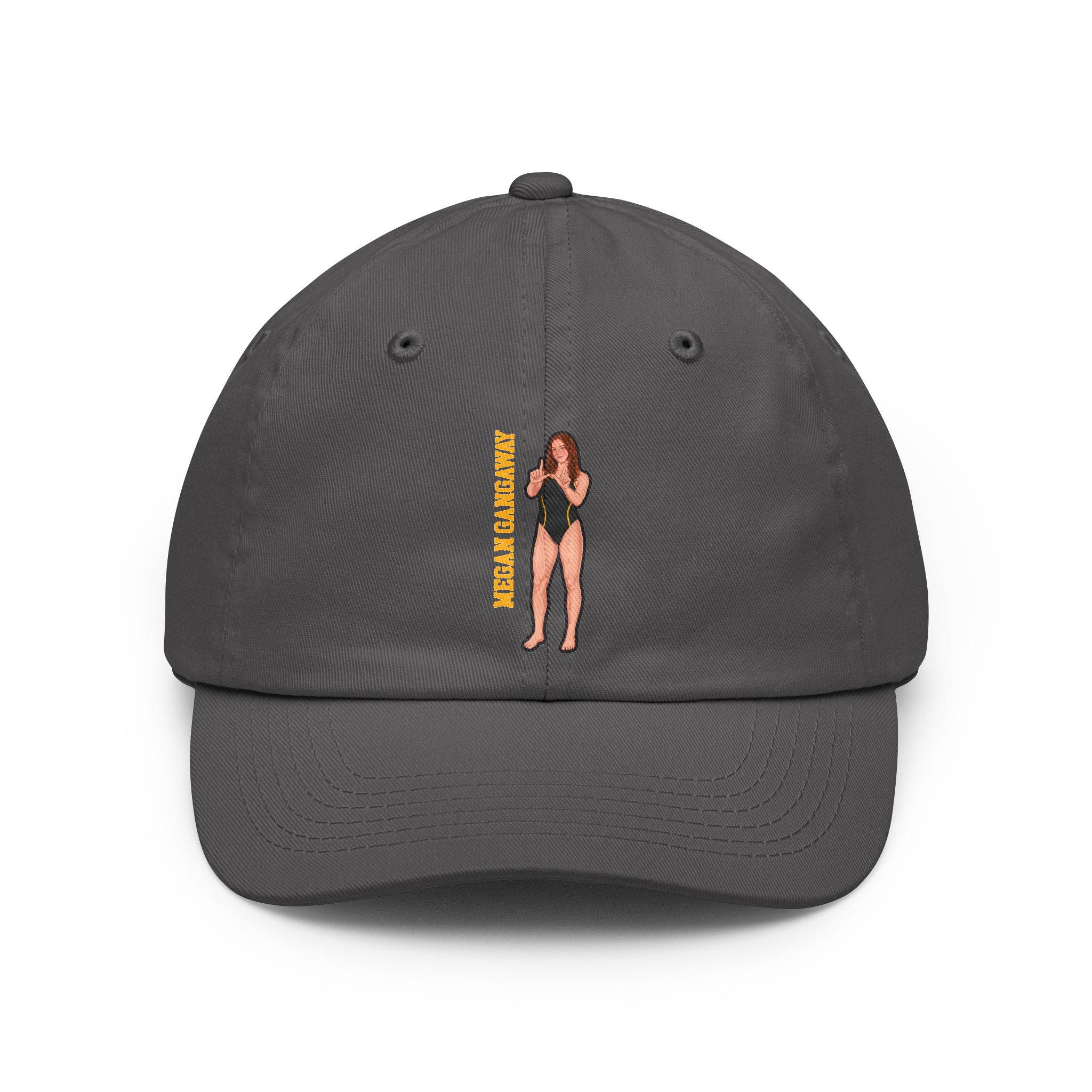 Classic Cap — character_name_vertical in Grey