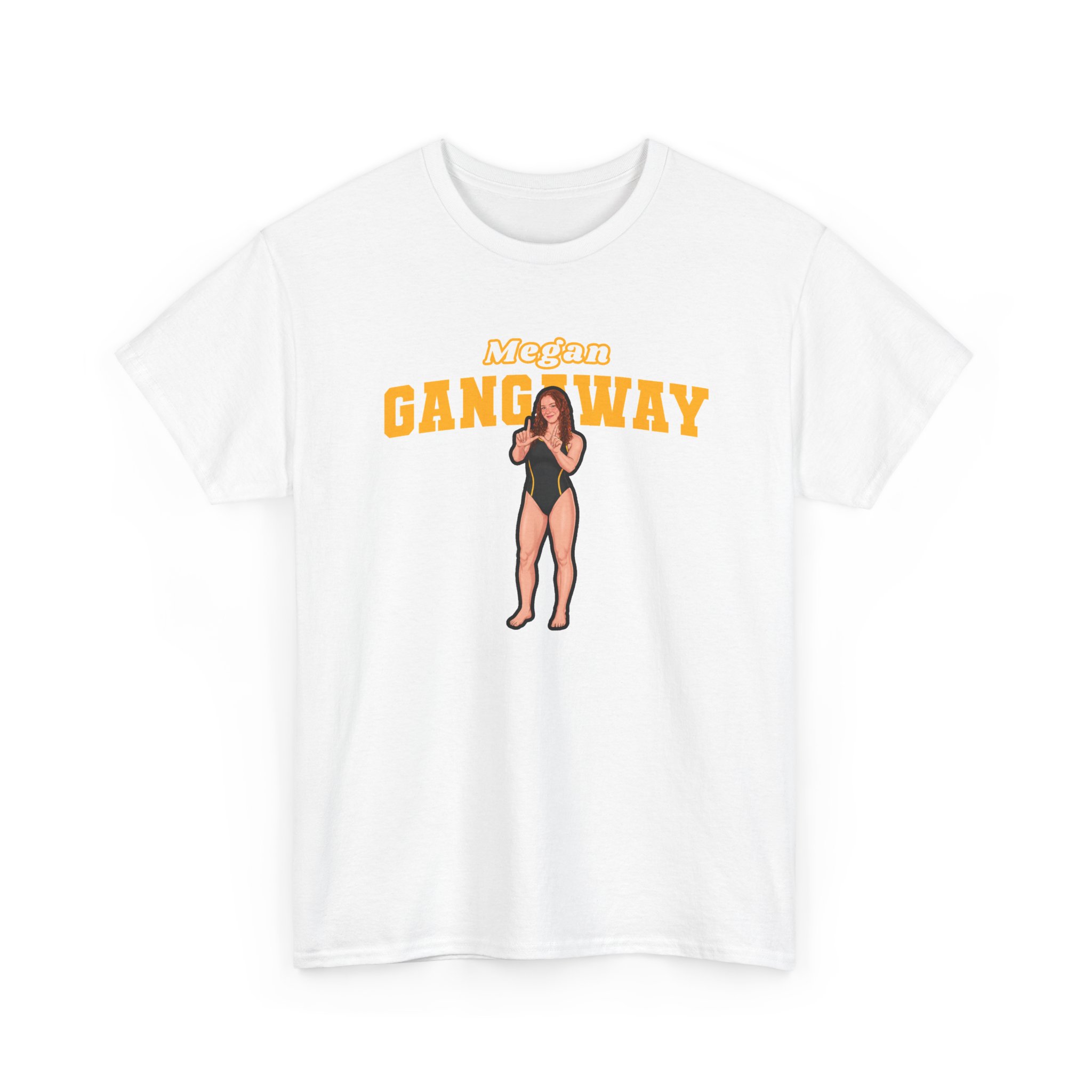 Tee — character_name_arch in White