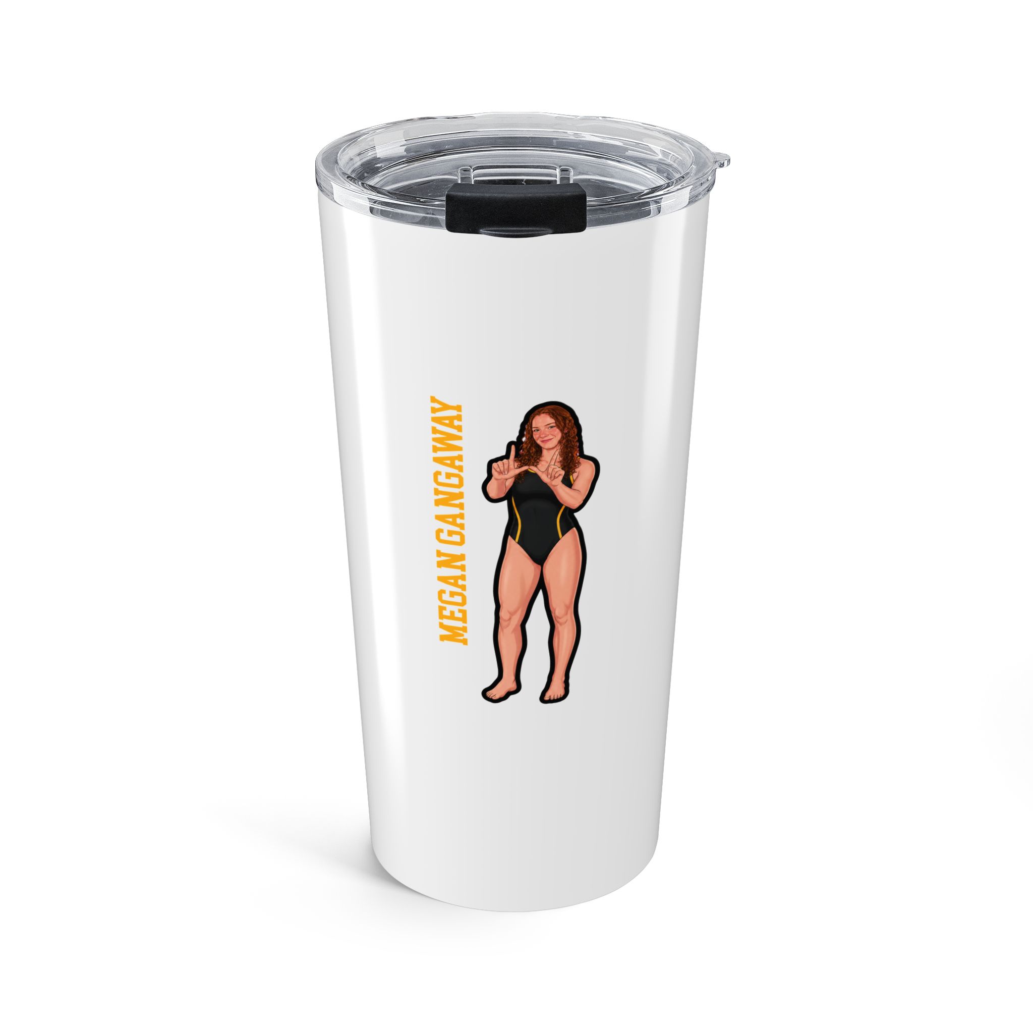 20oz Tumbler — character_name_vertical in Classic