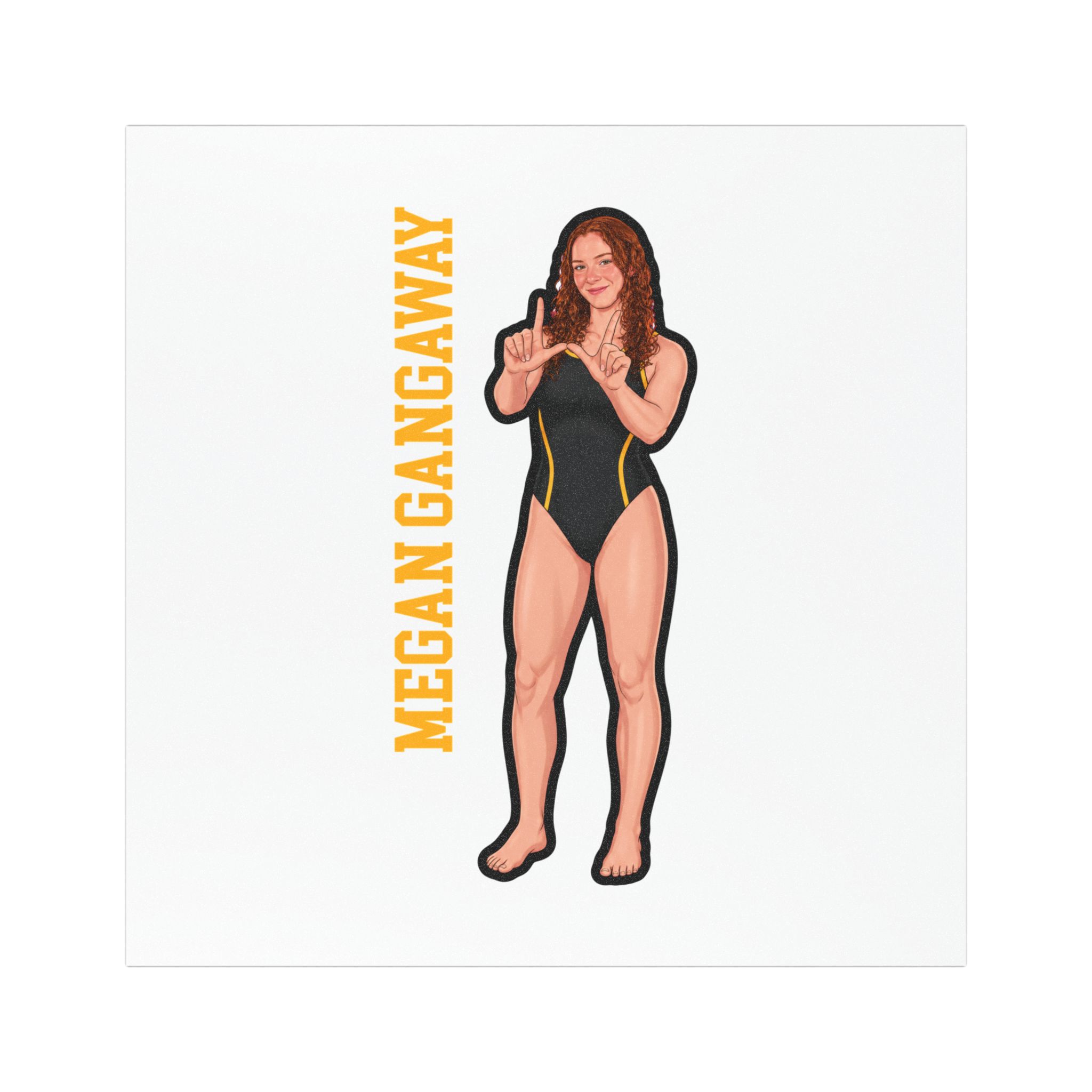 Car Magnets — character_name_vertical in Classic