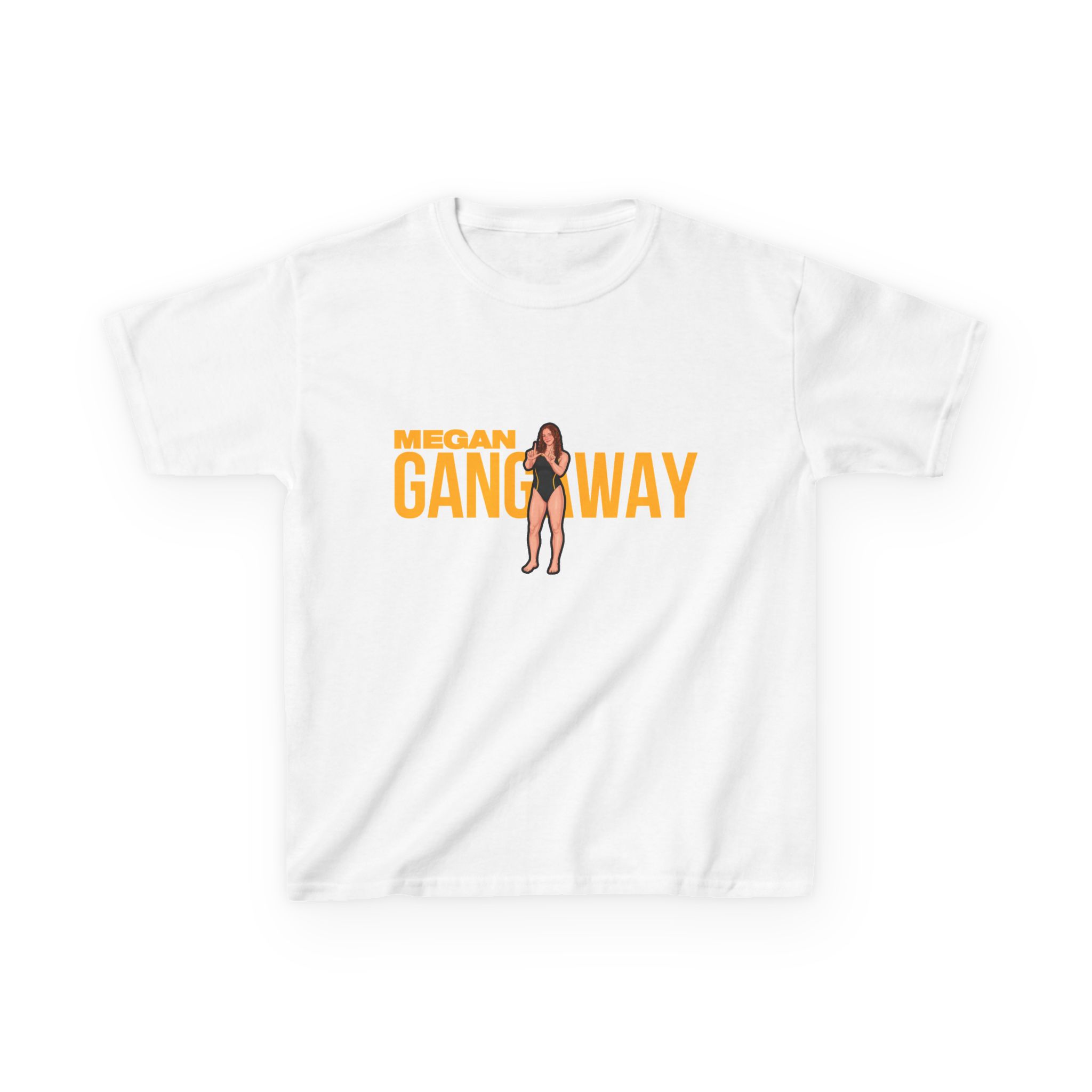 Youth Tee — character_player_name in White