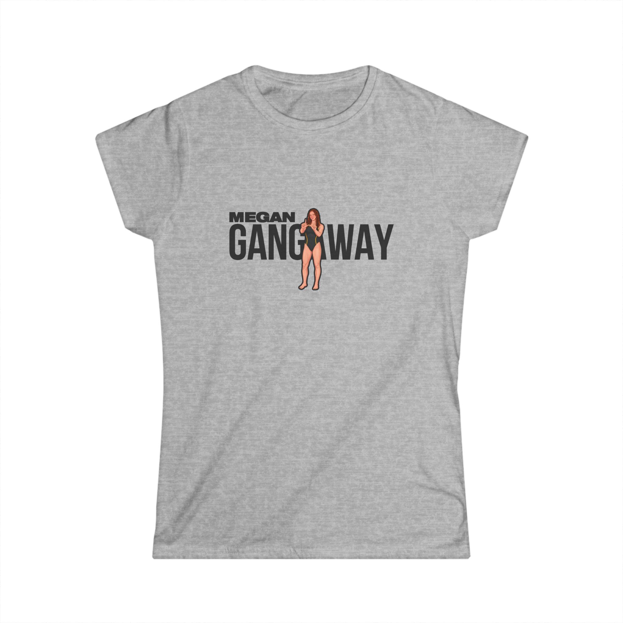 Women's Softstyle Tee — character_player_name in Grey