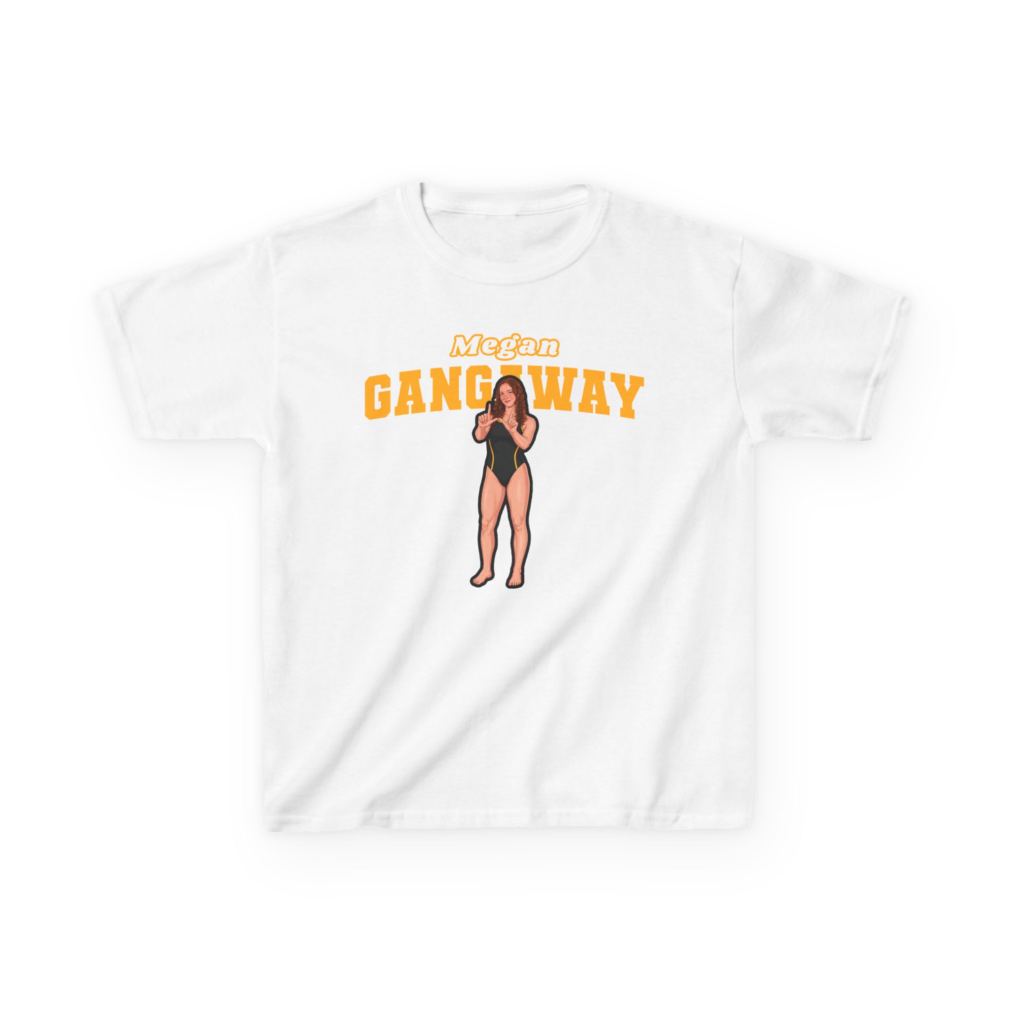 Youth Tee — character_name_arch in White