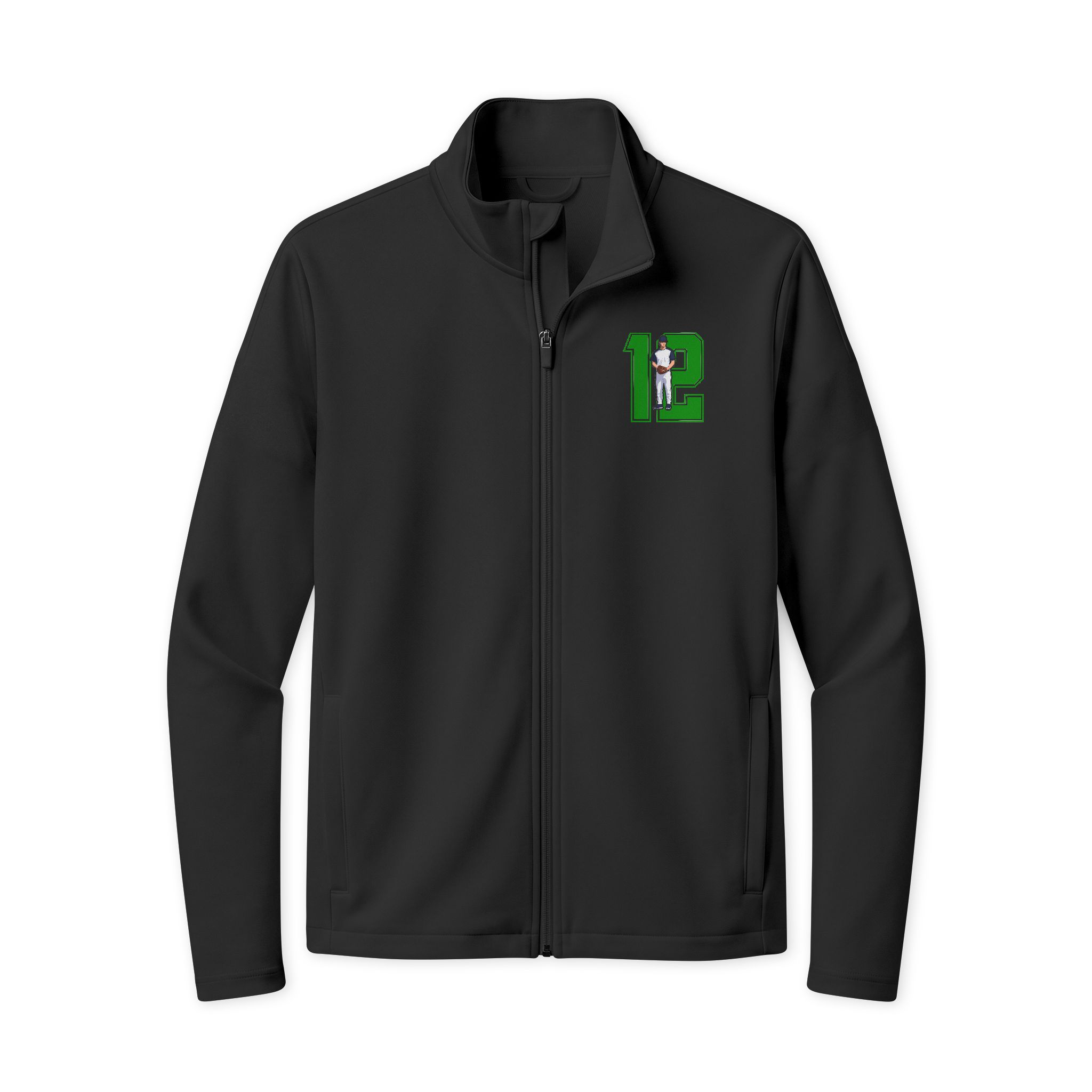 Travel Full-Zip Jacket — character_number in Black/ Black