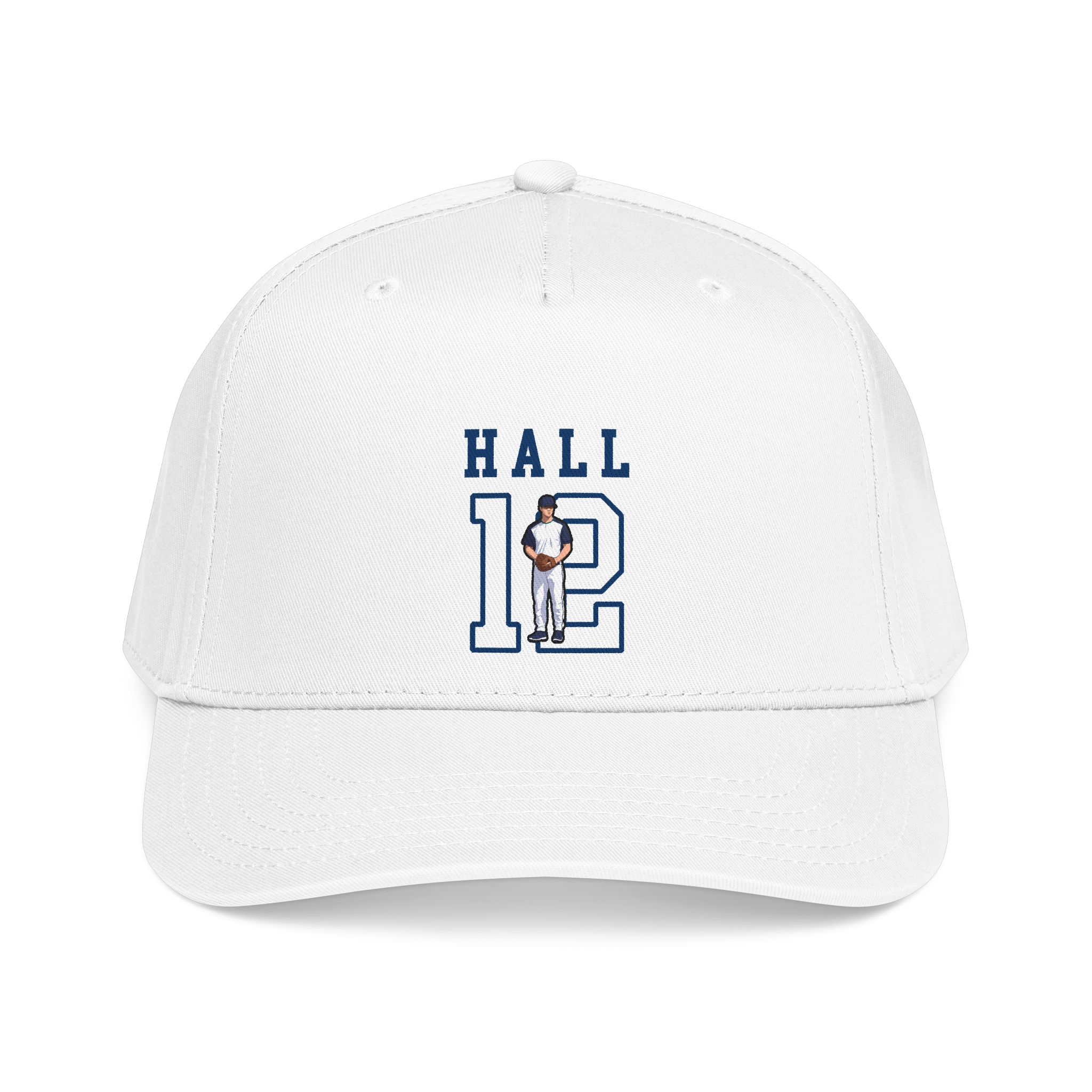 Baseball Cap — character_shirsey in White