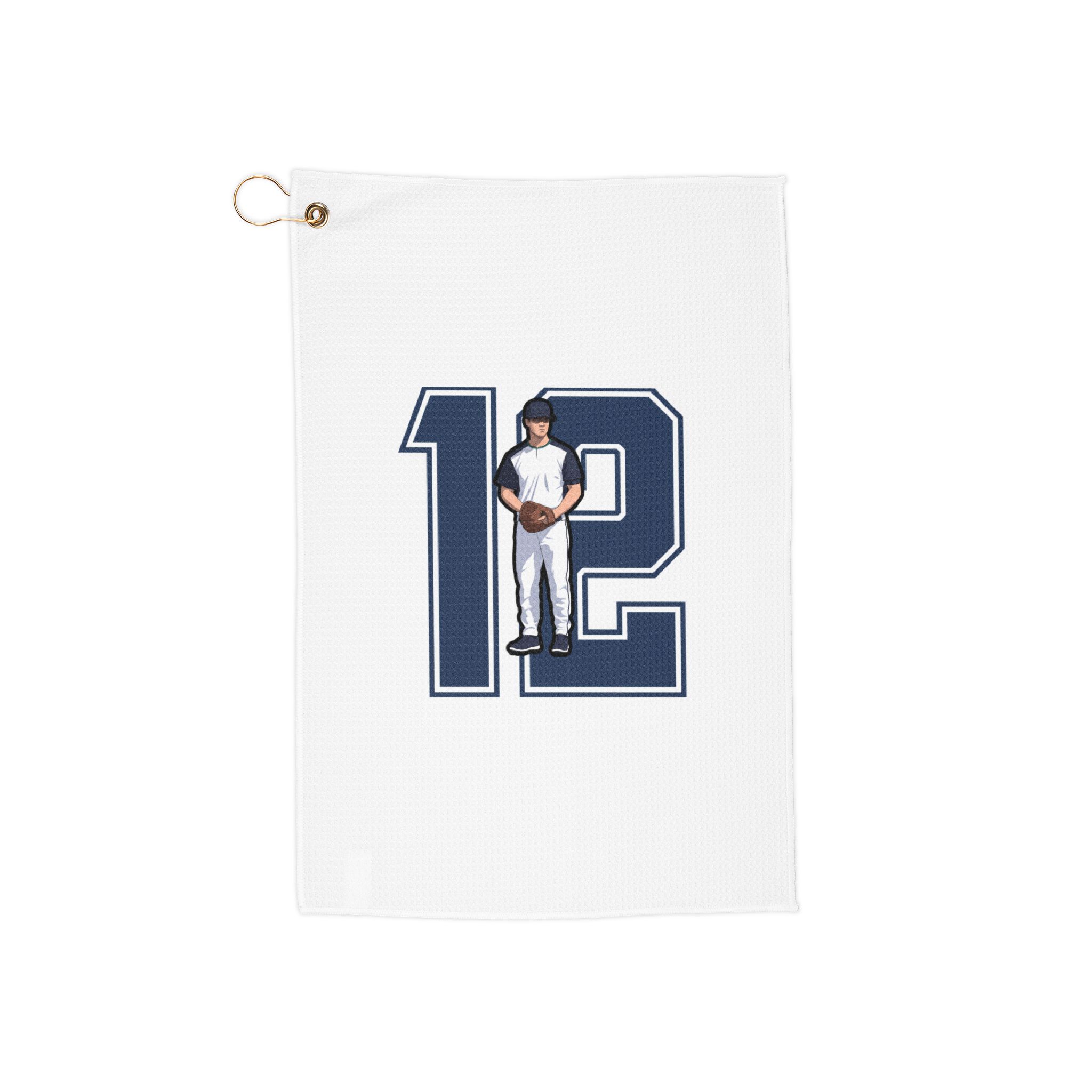Golf Towel — character_number in Classic