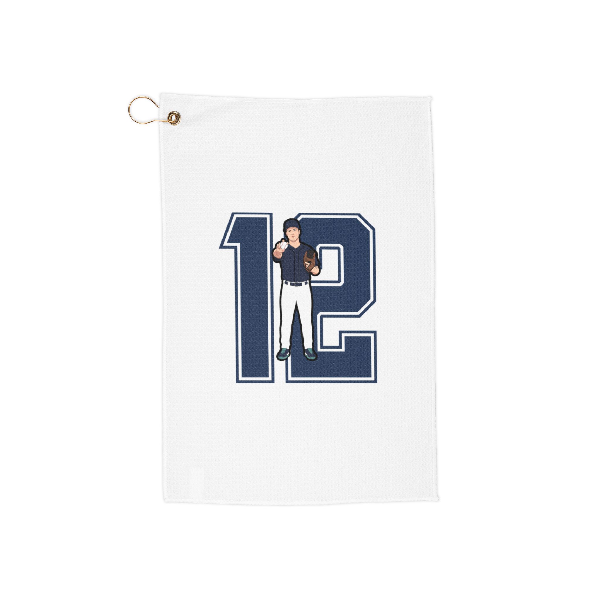 Golf Towel — character_number in Classic