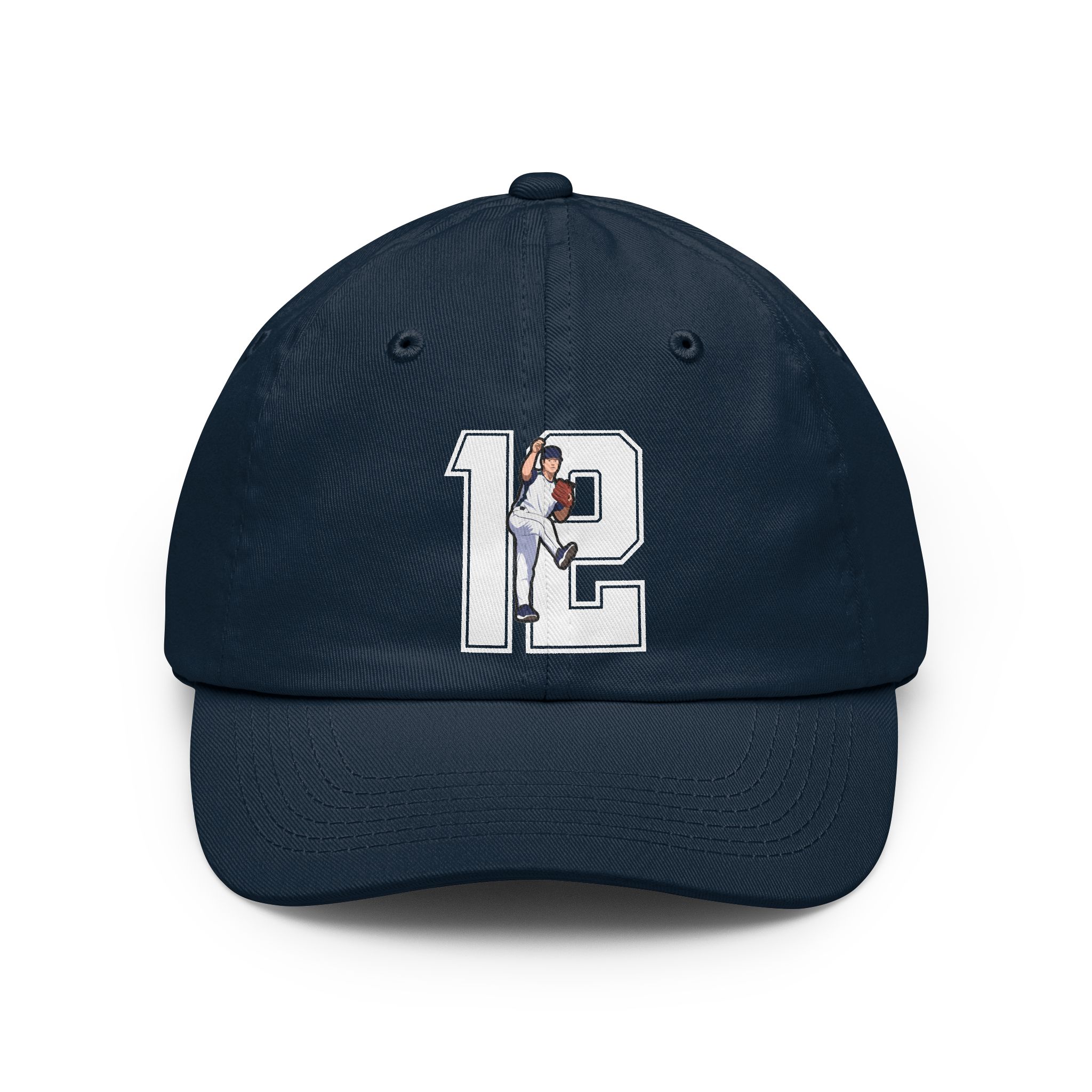 Classic Cap — character_number in Navy