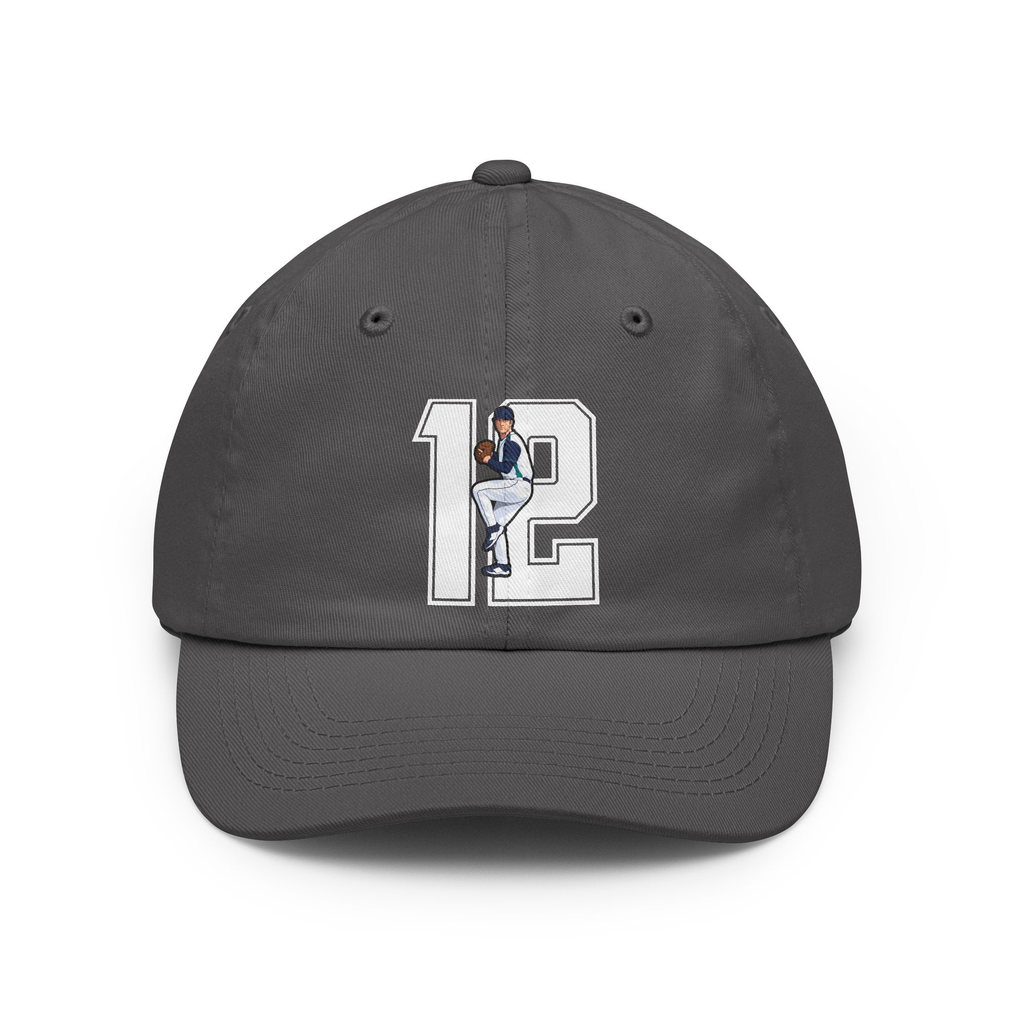 Classic Cap — character_number in Grey