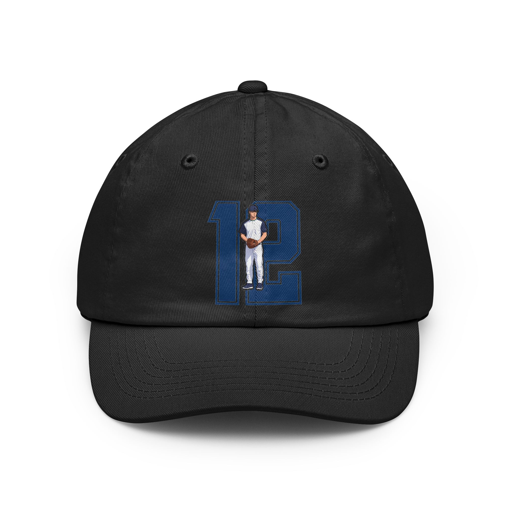 Classic Cap — character_number in Black