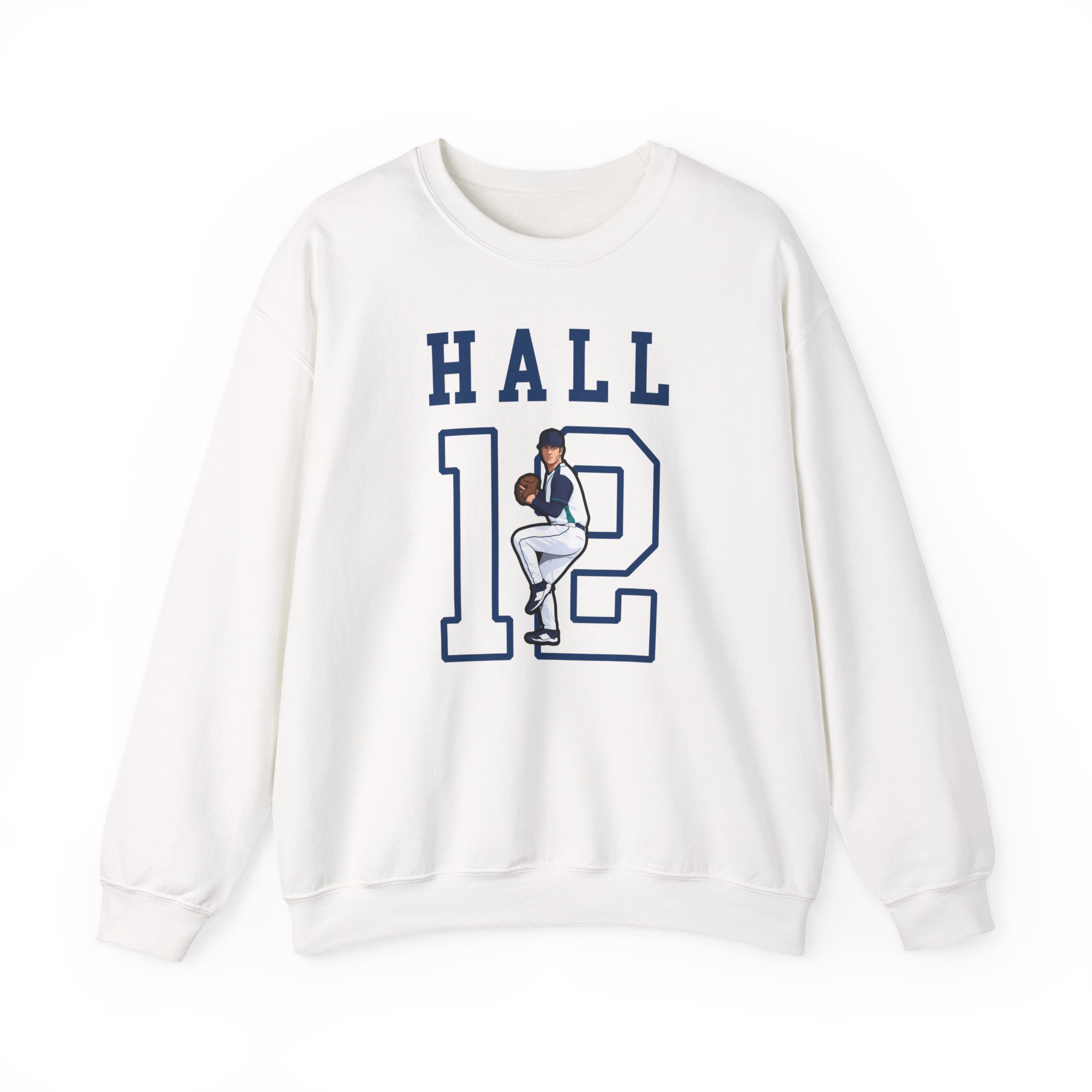 Crewneck Sweatshirt — character_shirsey in White