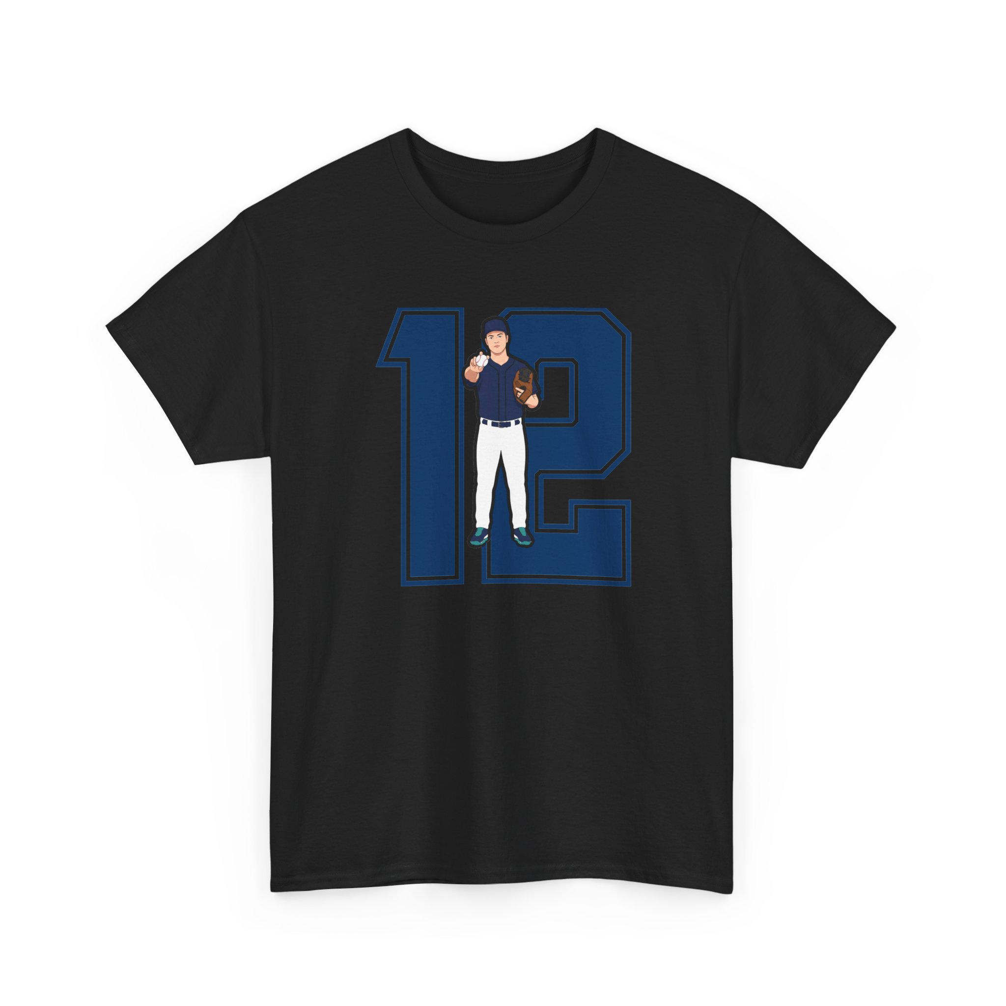 Tee — character_number in Black