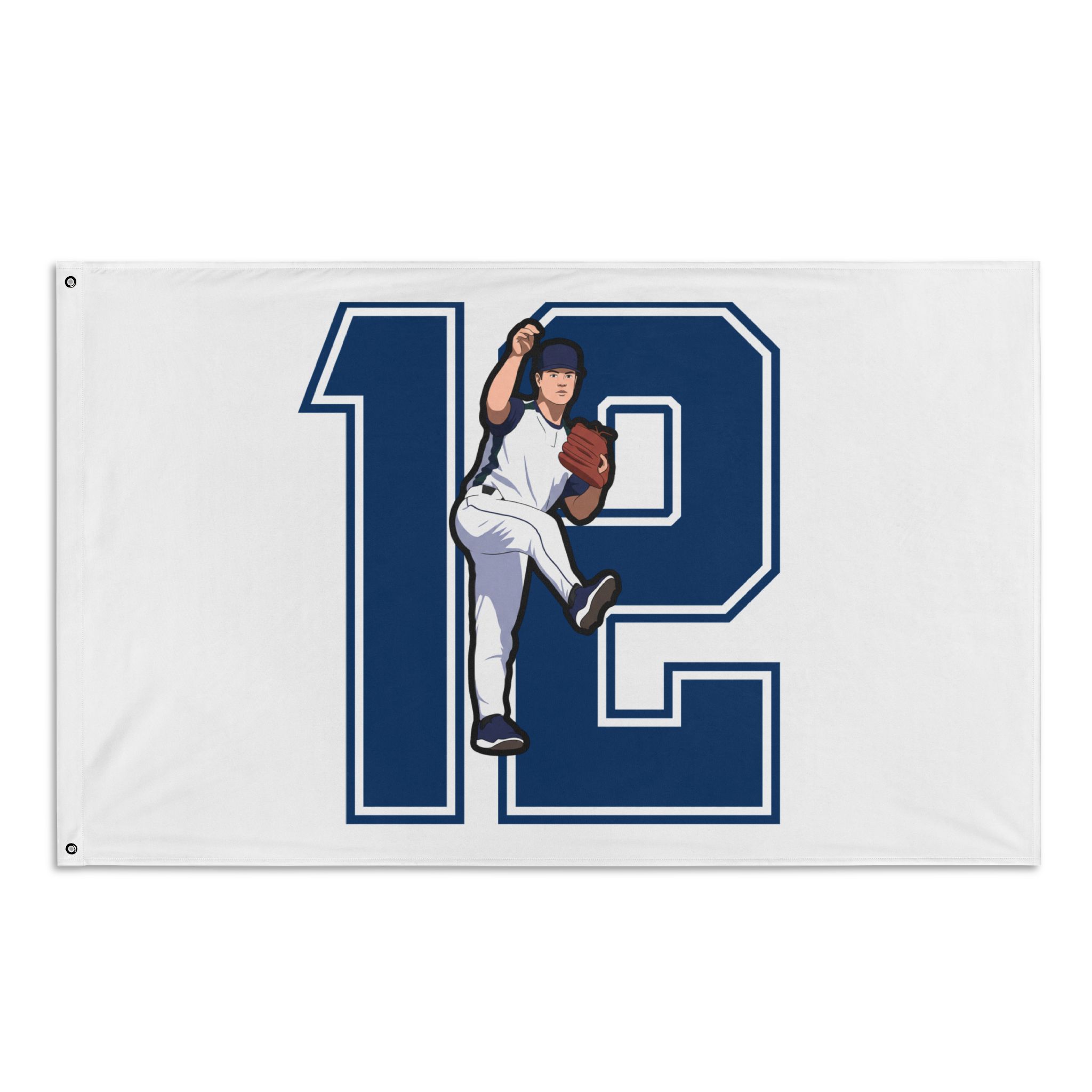 Flag (35 × 56 in) — character_number in Classic