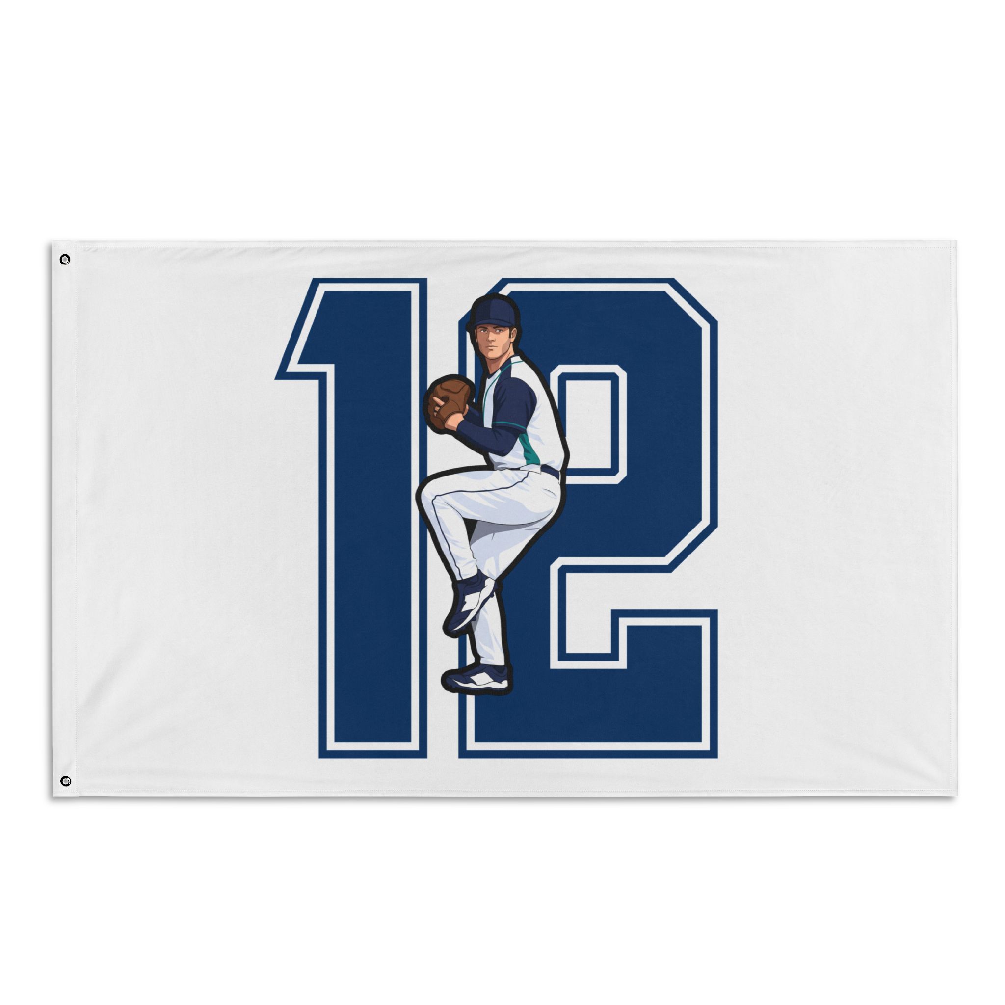 Flag (35 × 56 in) — character_number in Classic