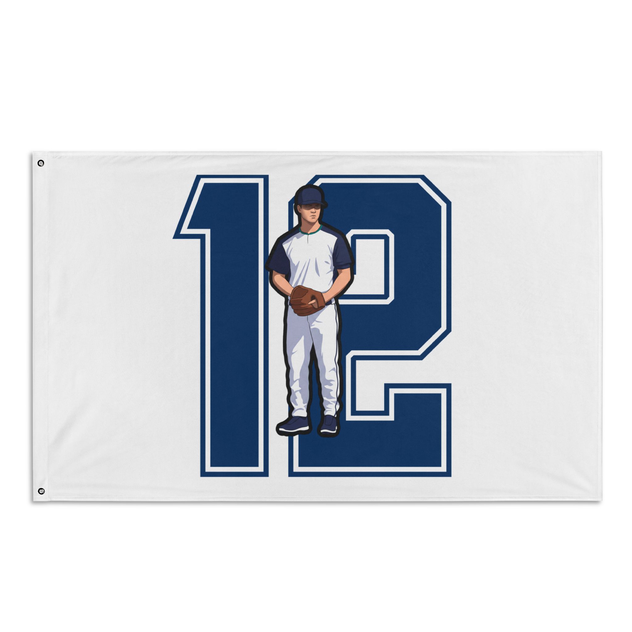 Flag (35 × 56 in) — character_number in Classic
