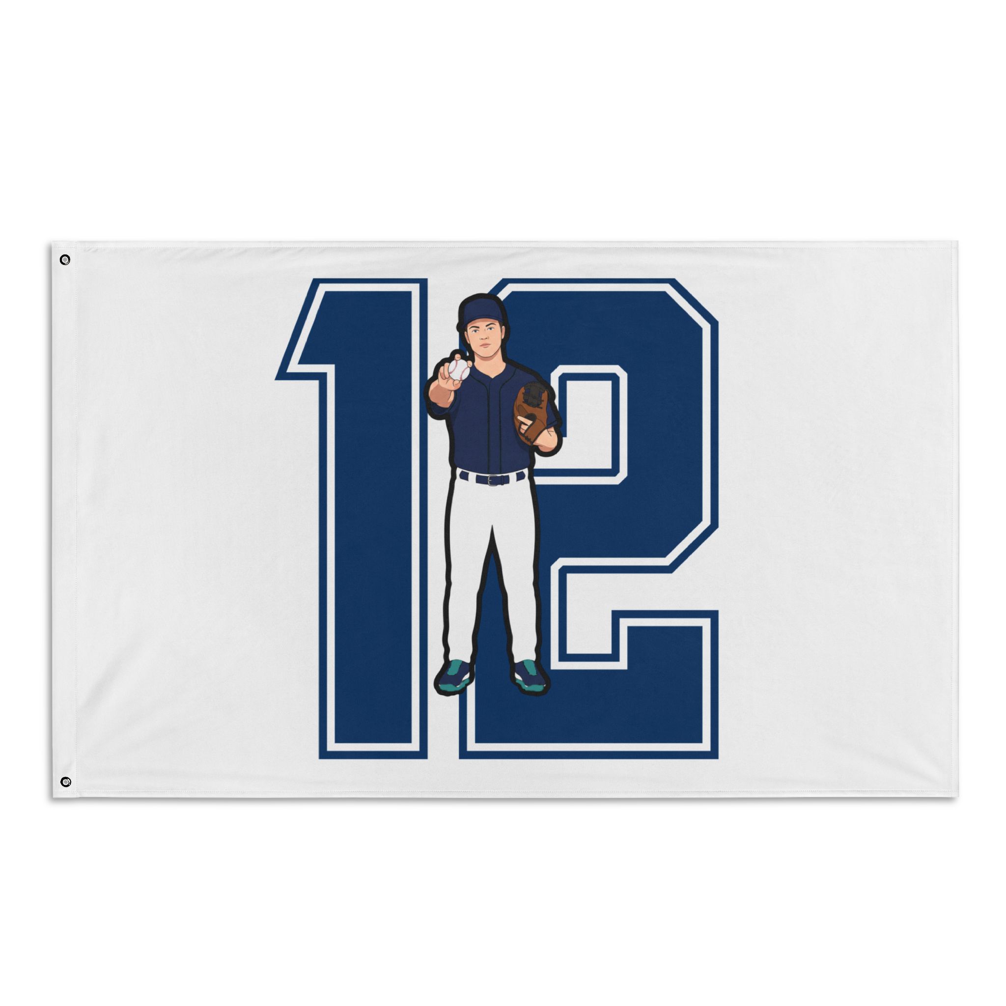 Flag (35 × 56 in) — character_number in Classic