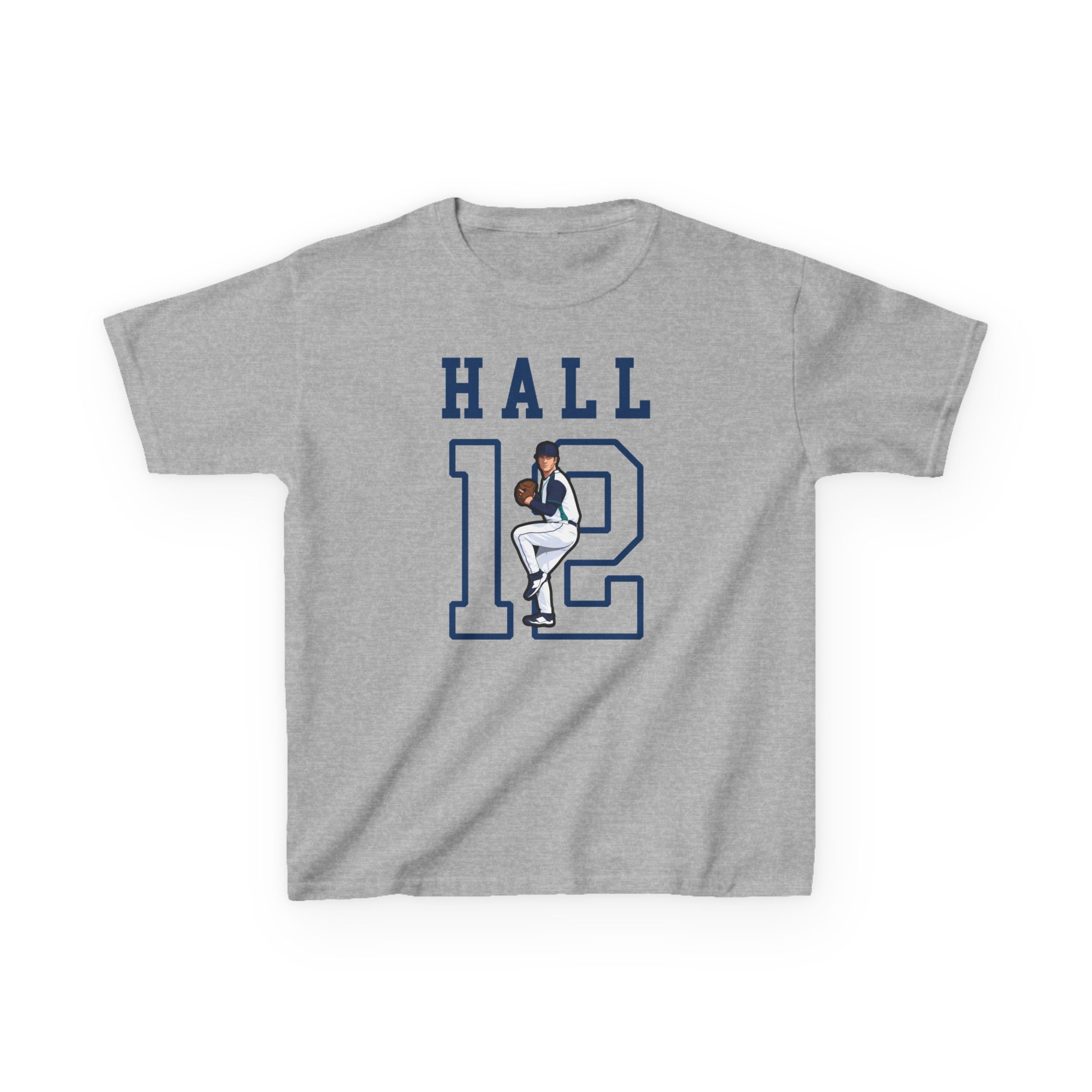 Youth Tee — character_shirsey in Grey