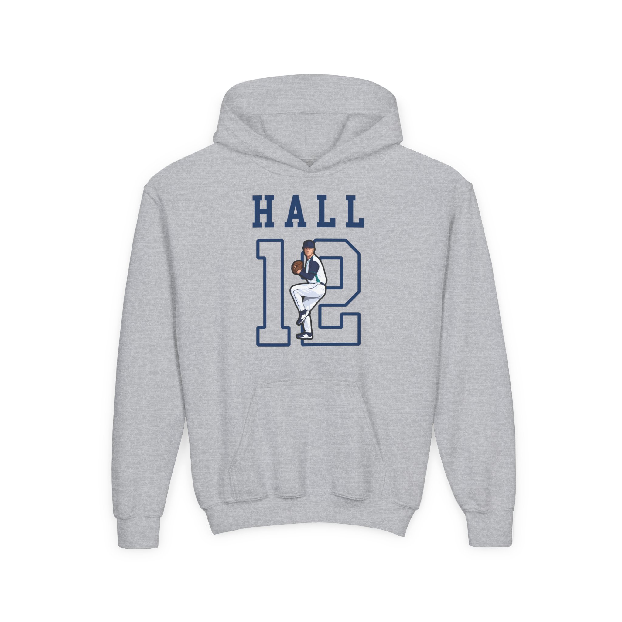 Youth Hoodie — character_shirsey in Grey