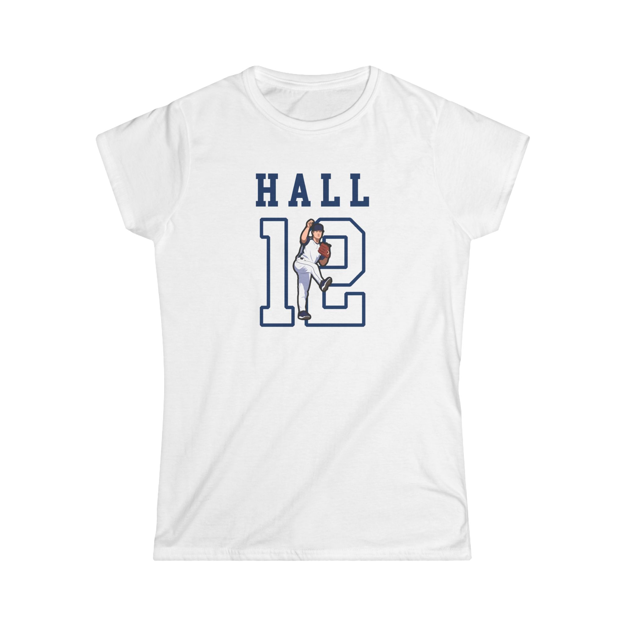 Women's Softstyle Tee — character_shirsey in White