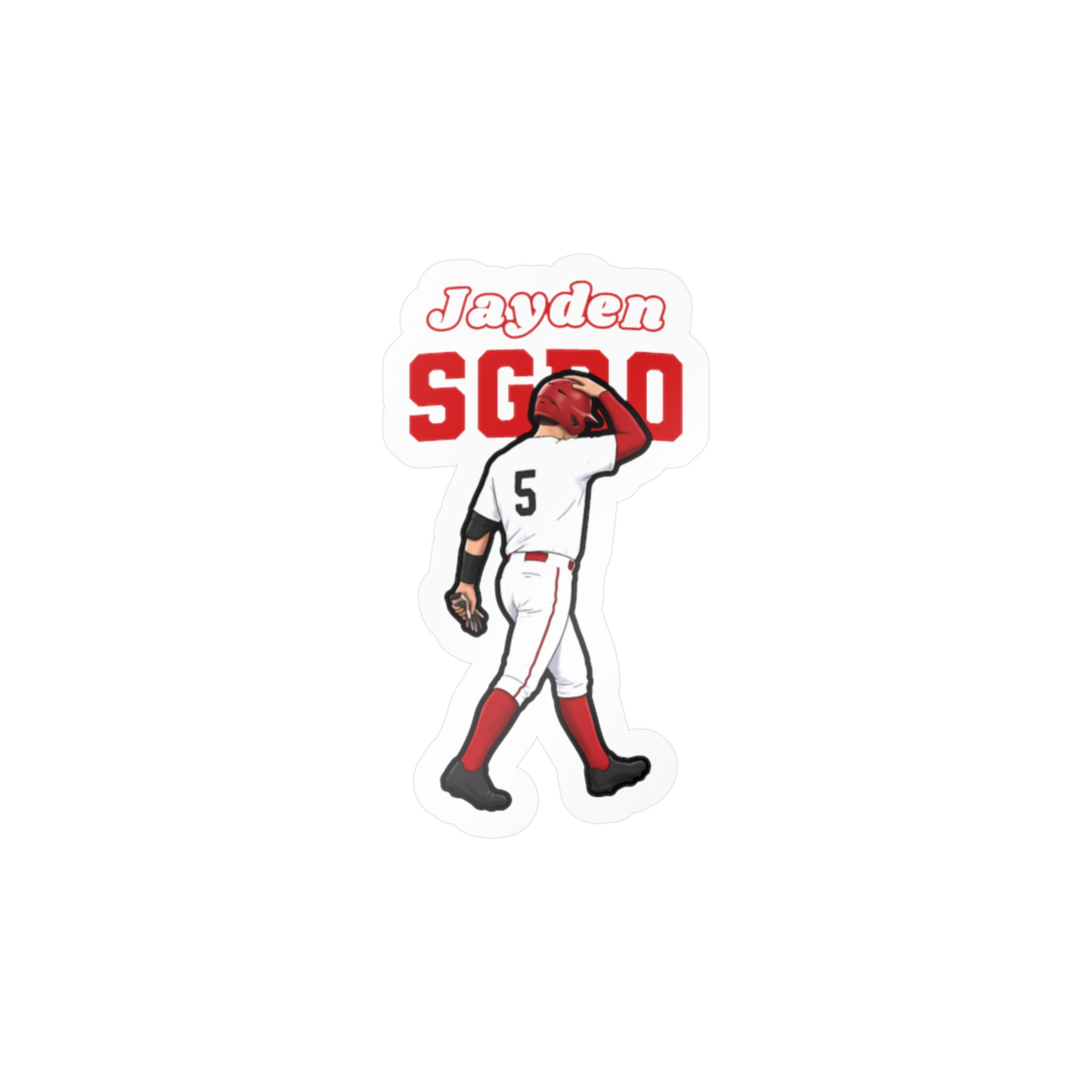 Vinyl Sticker — character_name_arch in Classic