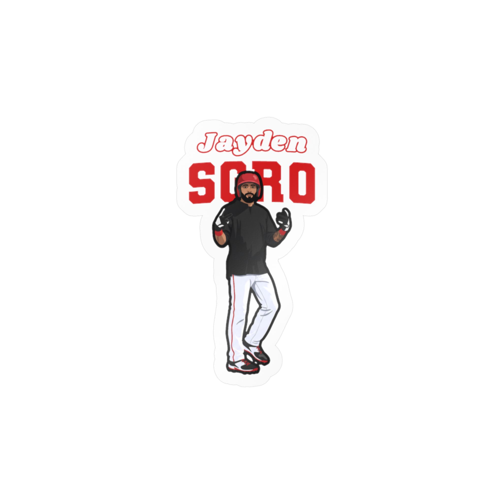 Vinyl Sticker — character_name_arch in Classic