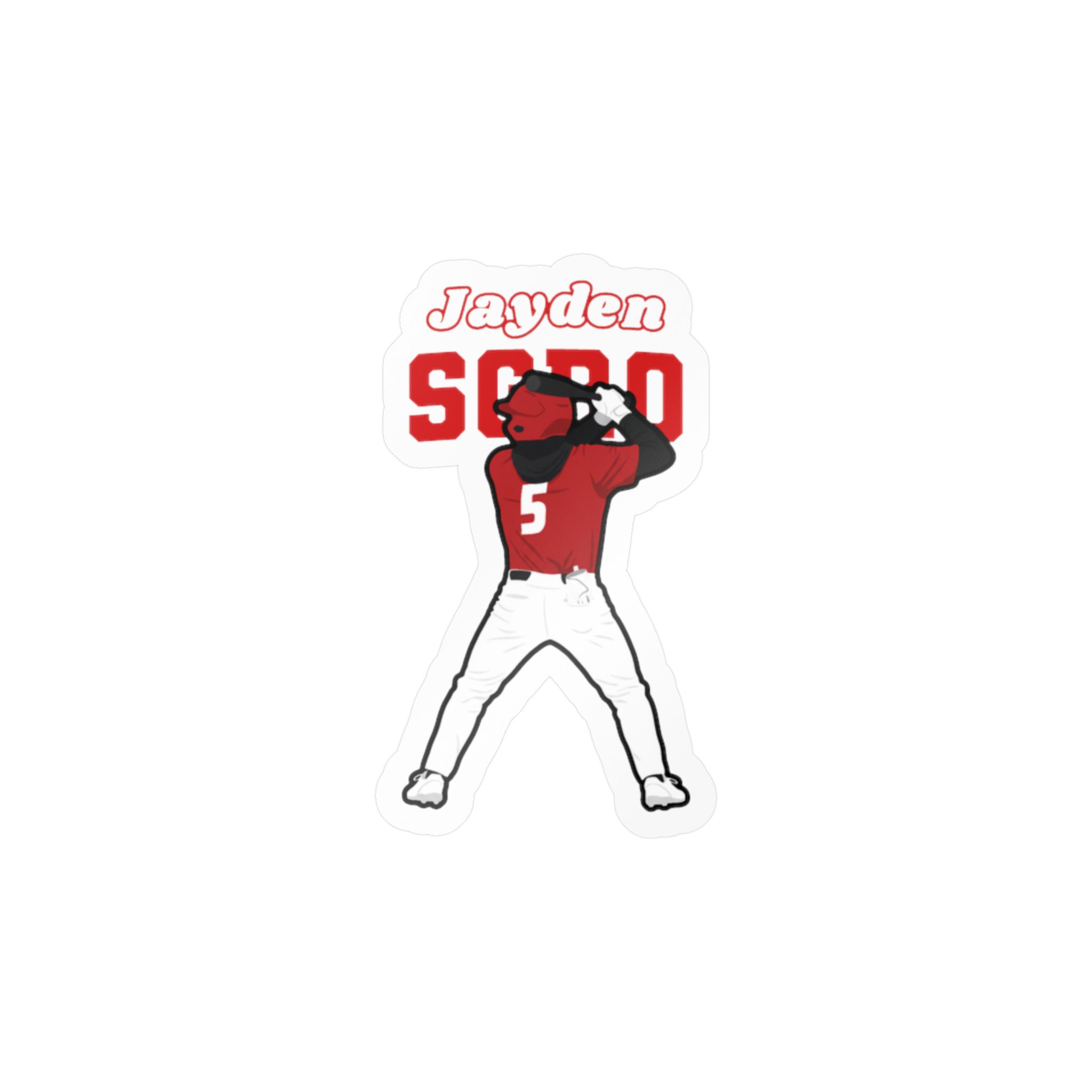 Vinyl Sticker — character_name_arch in Classic