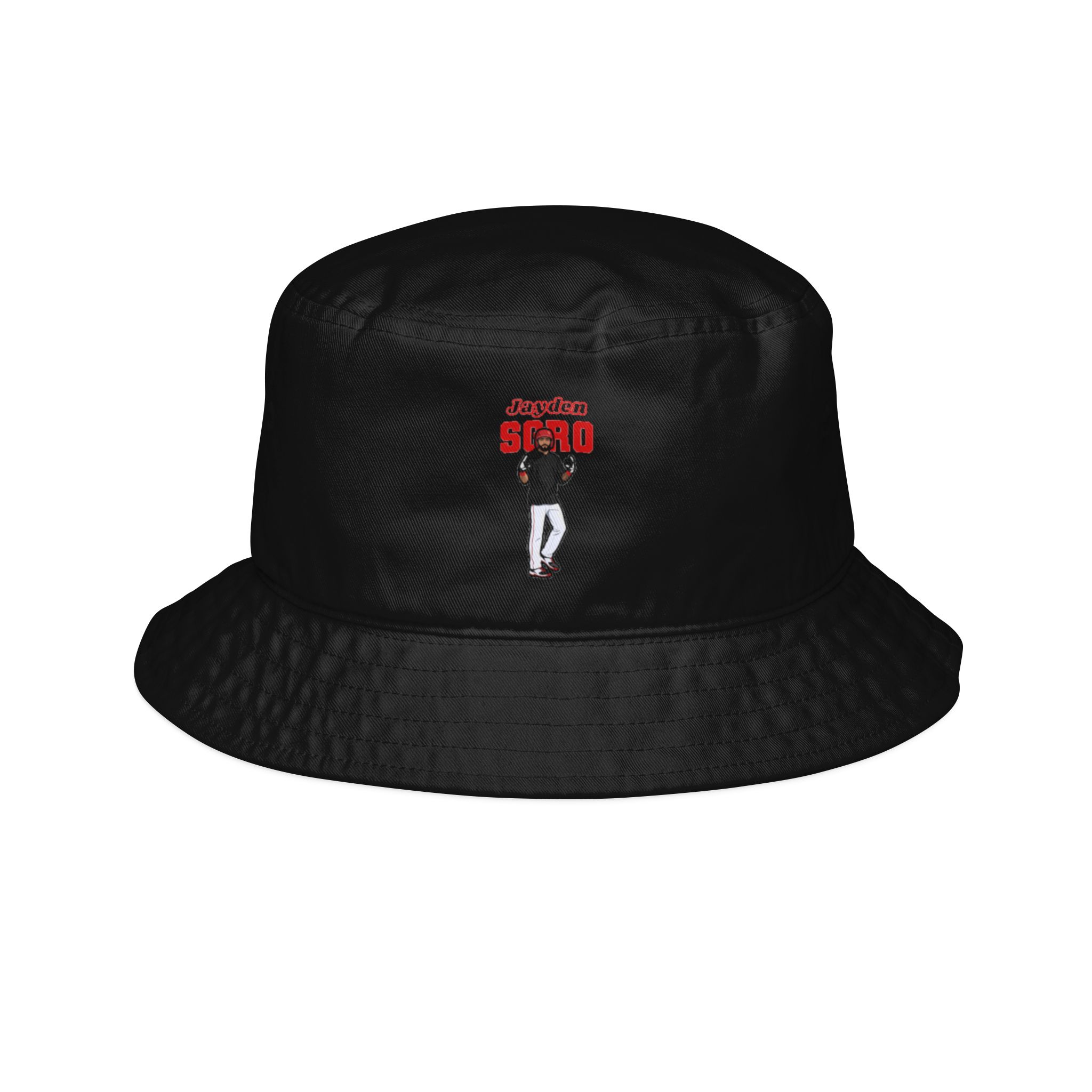 Bucket Hat — character_name_arch in Black