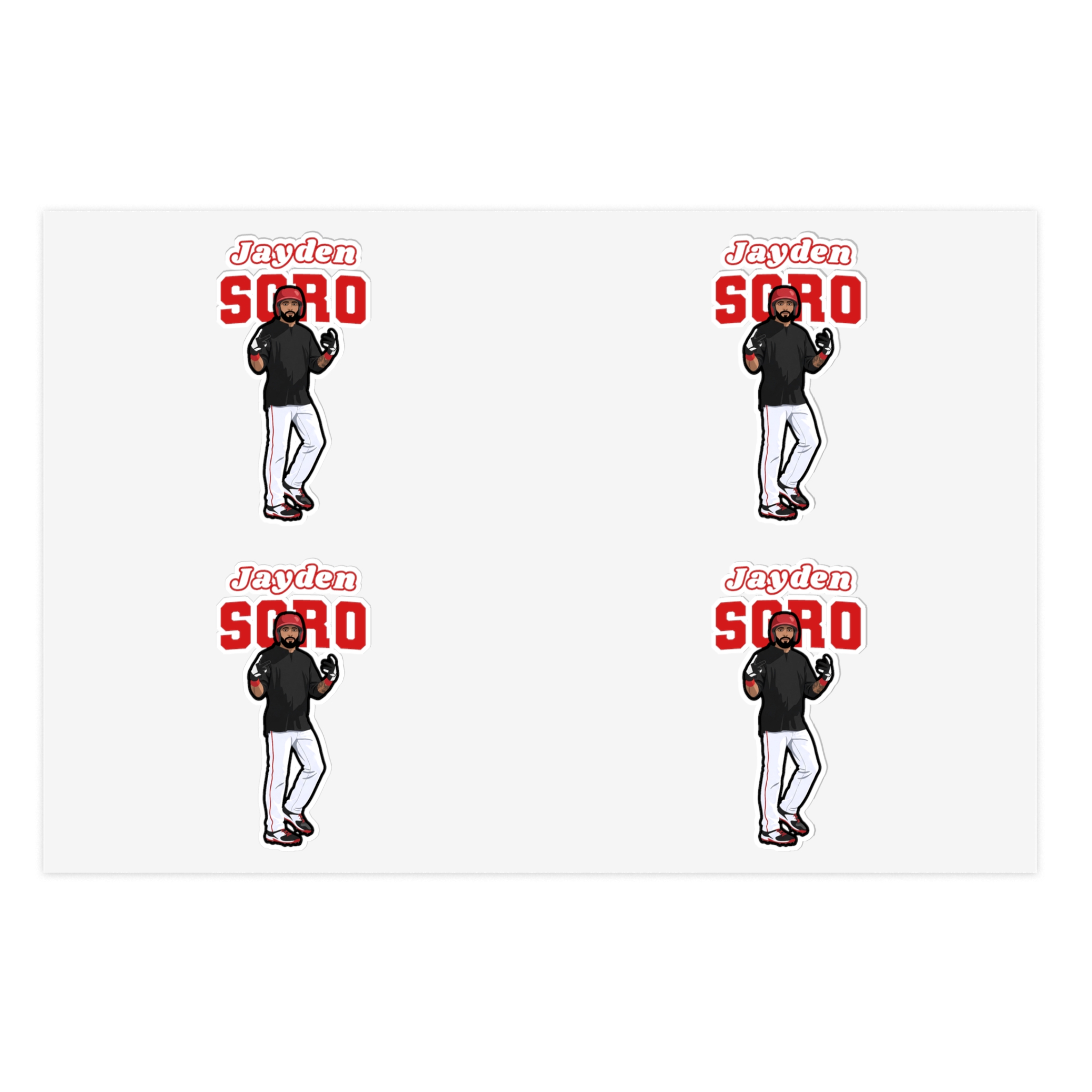 Sticker Sheet — character_name_arch in Classic
